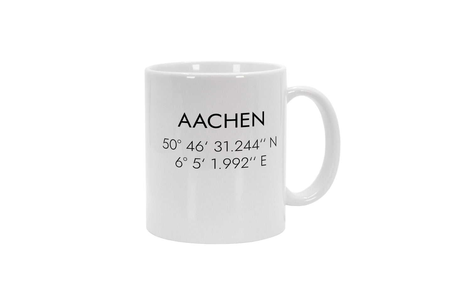 Tasse Aachen Koordinaten #1