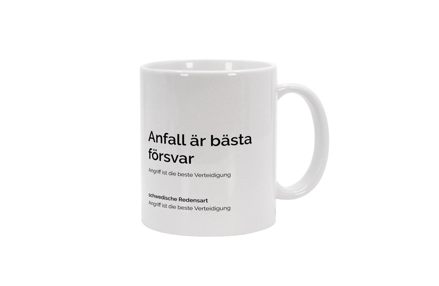 Tasse Anfall är bästa försvar