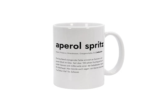 Tasse Aperol Spritz - Definition