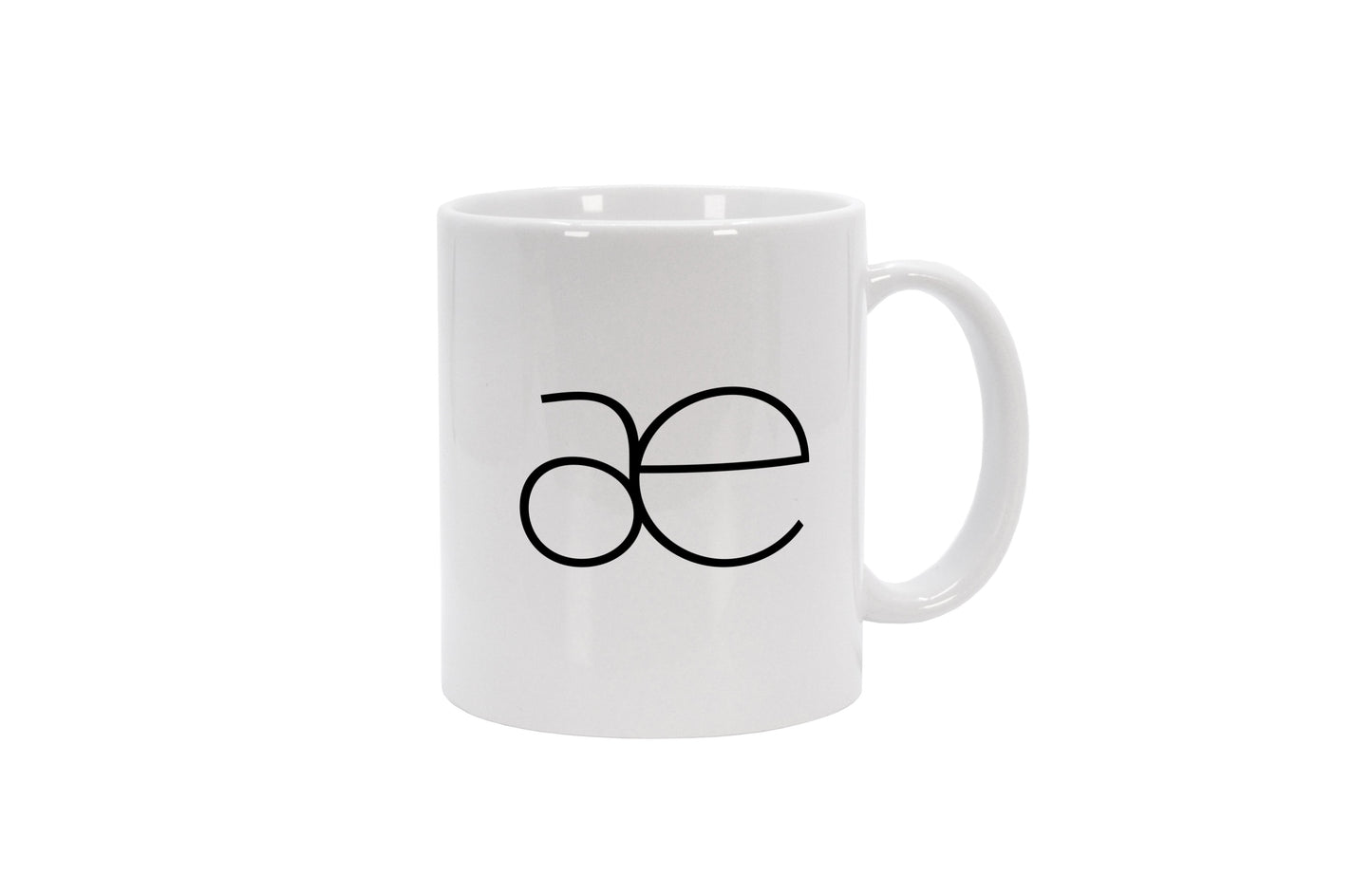 Tasse Buchstabe Æ - Sans Serif