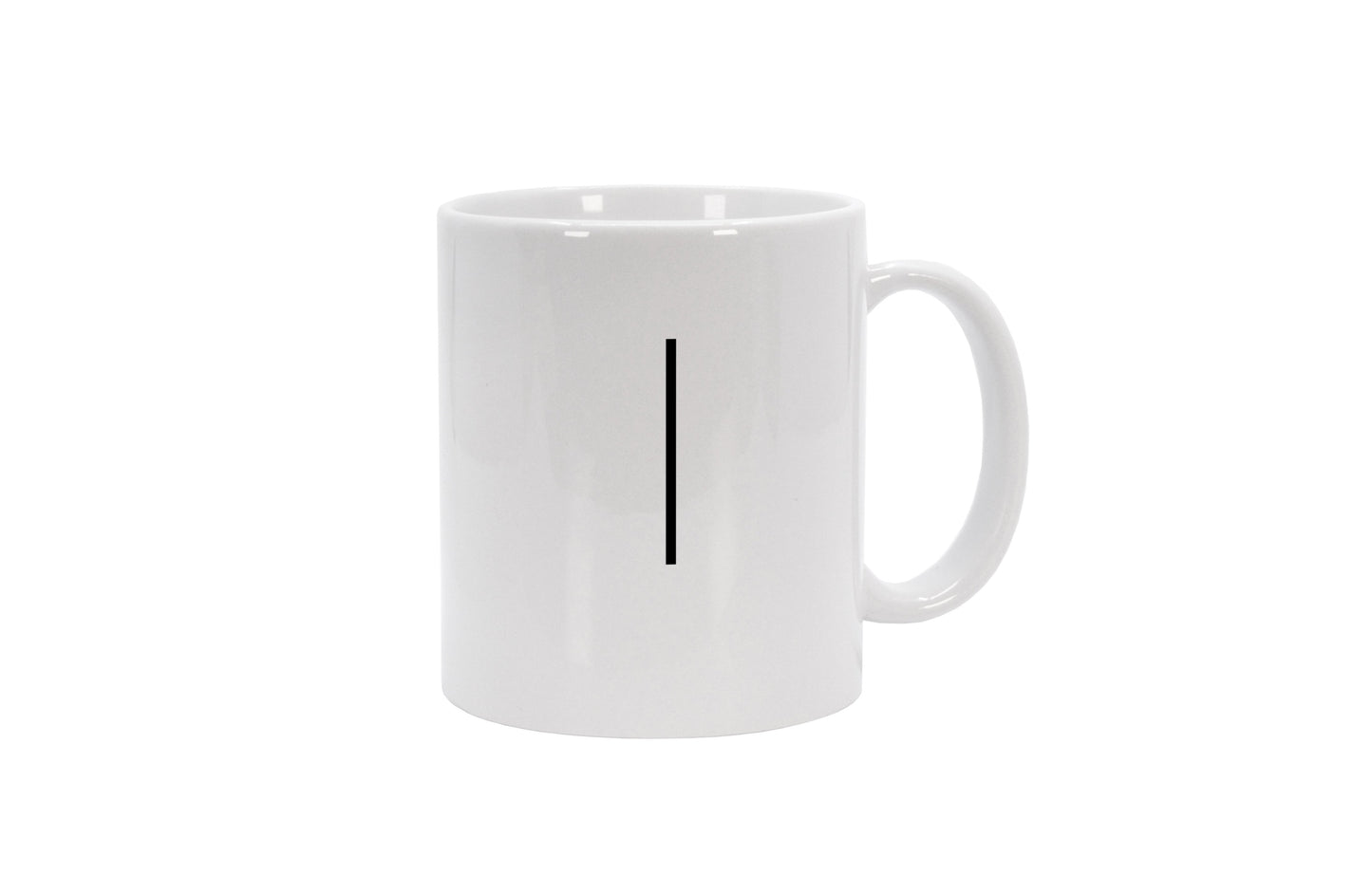 Tasse Buchstabe L - Sans Serif