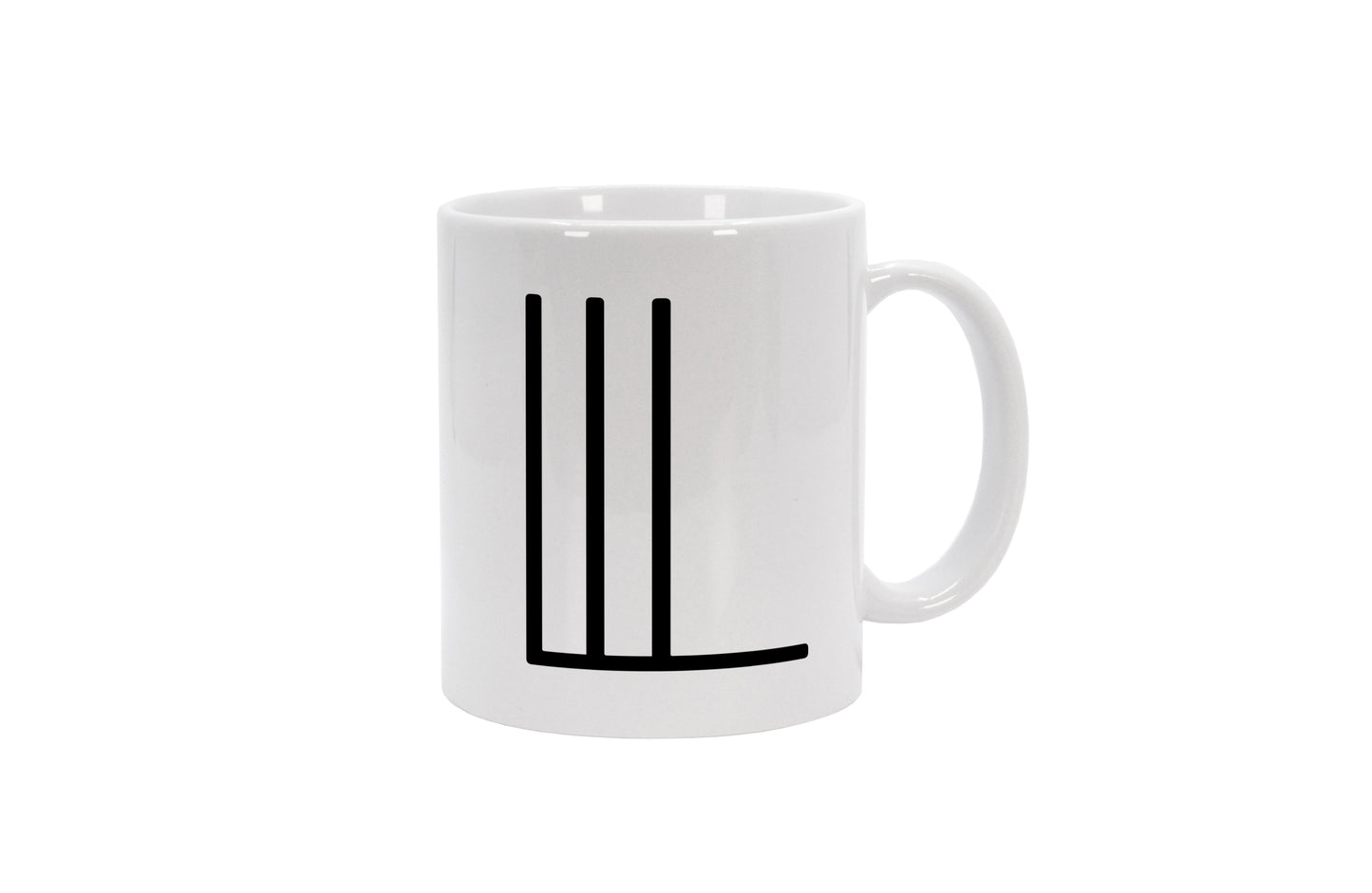 Tasse Buchstabe L