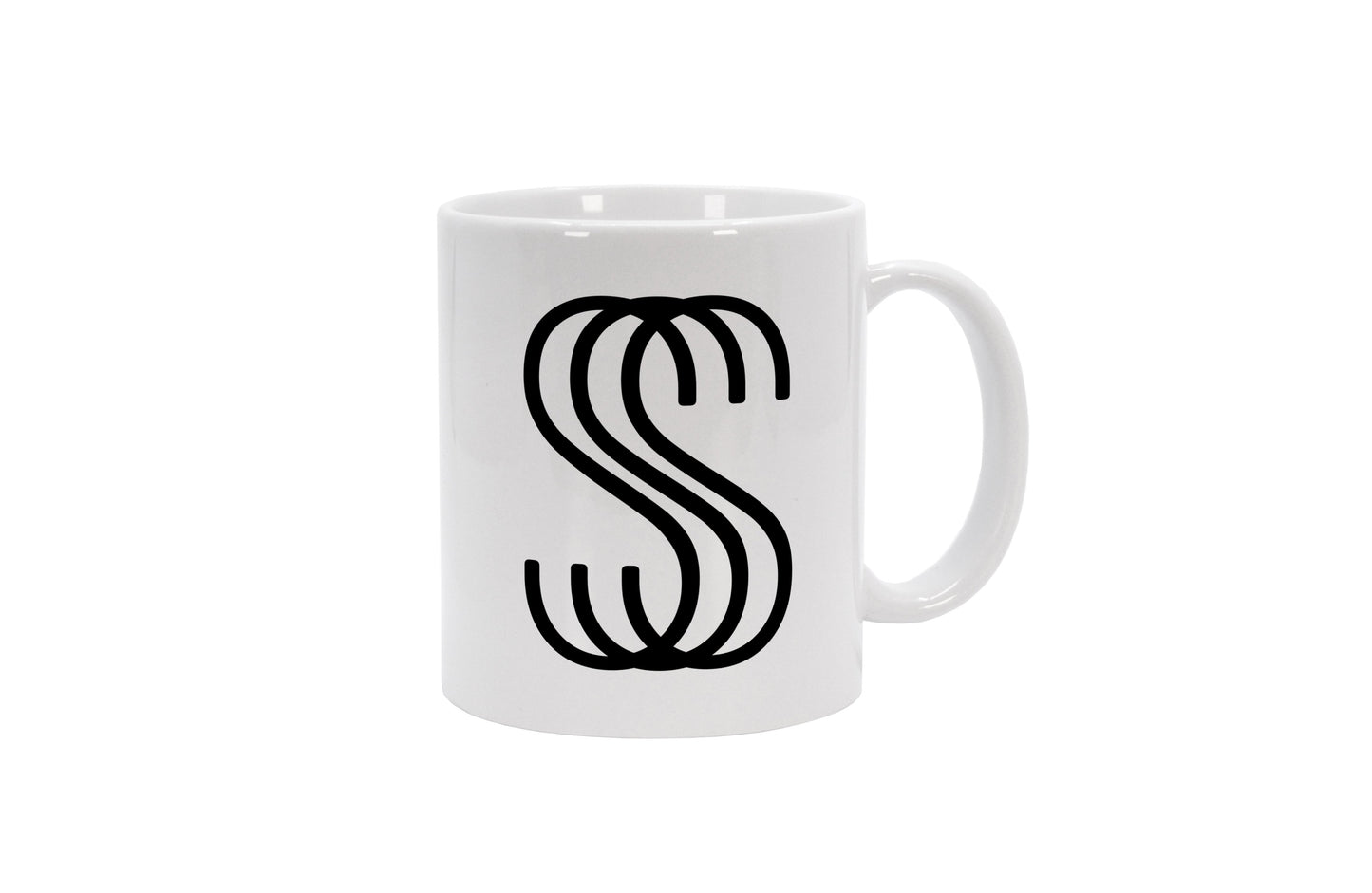 Tasse Buchstabe S
