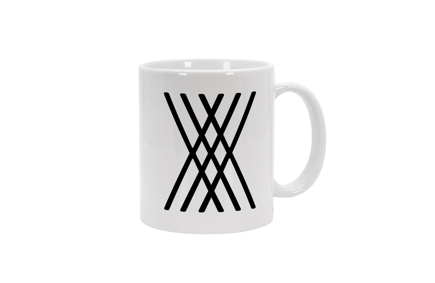 Tasse Buchstabe X