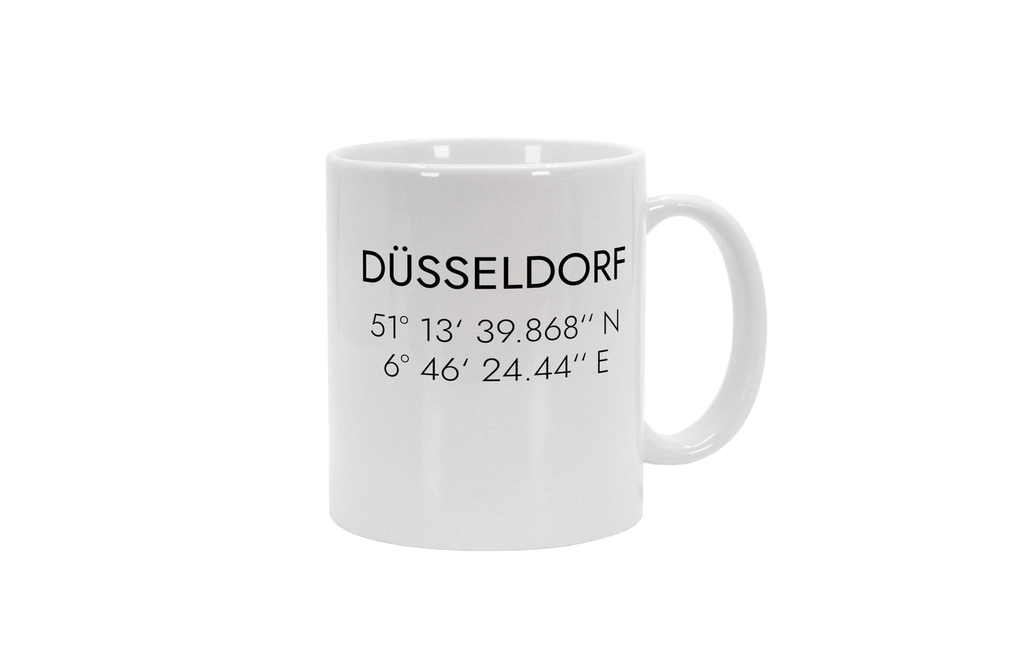 Tasse Düsseldorf Koordinaten #1