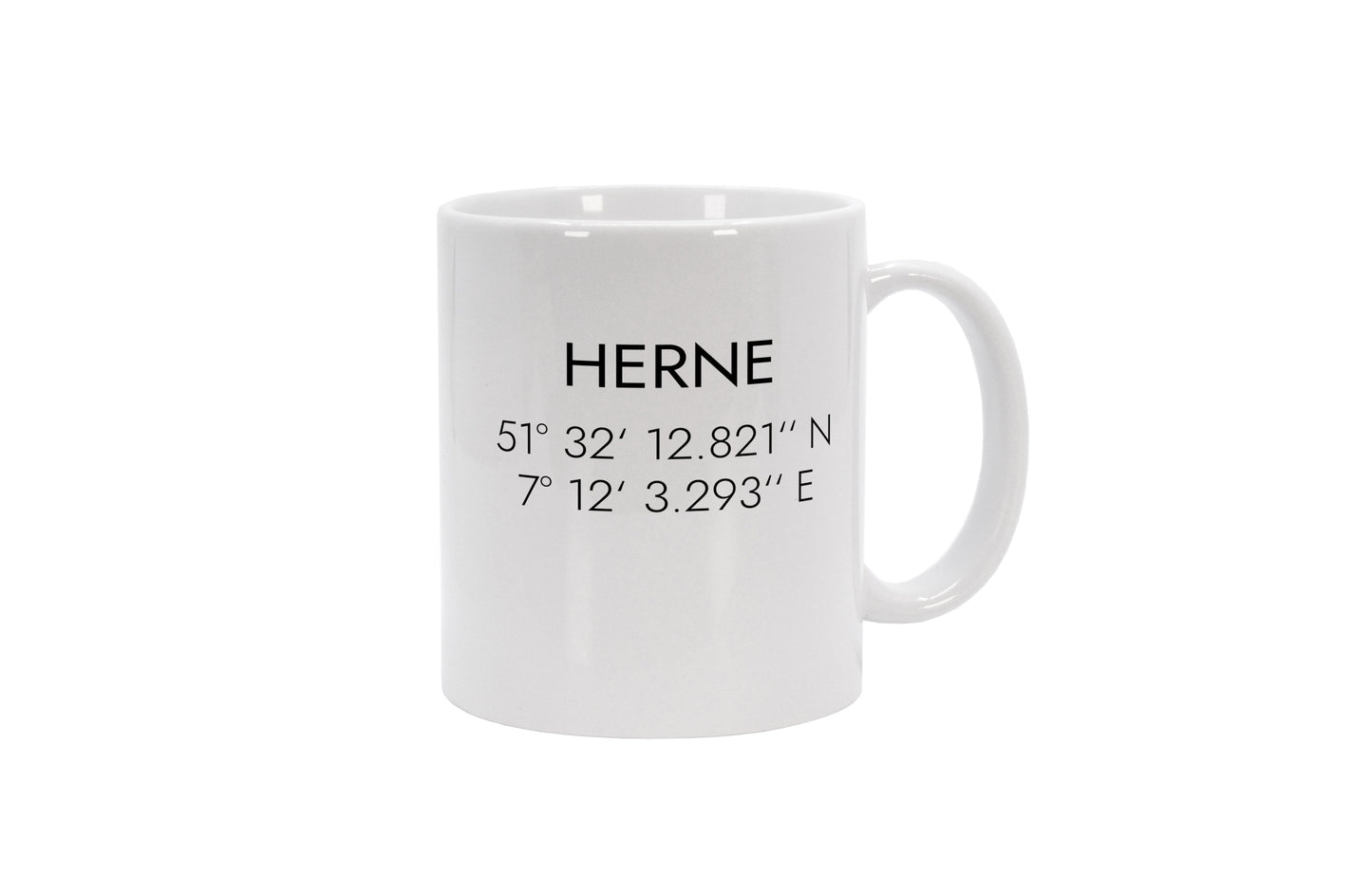 Tasse Herne Koordinaten #1