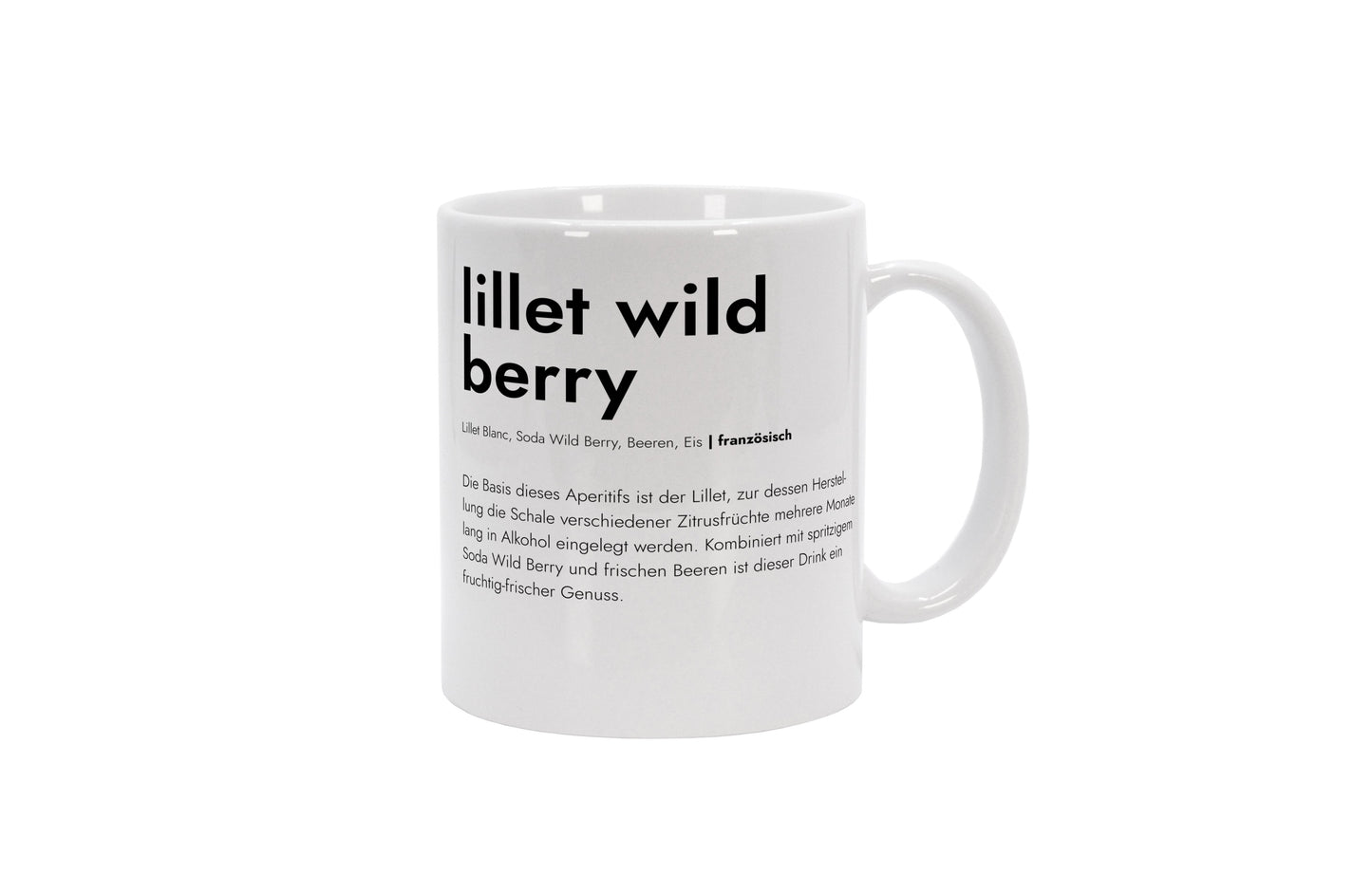 Tasse Lillet - Definition