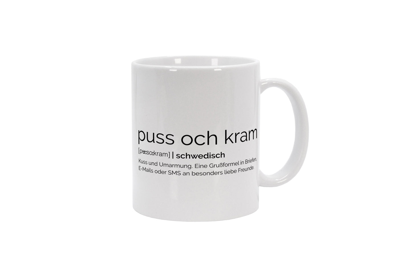 Tasse Puss och Kram