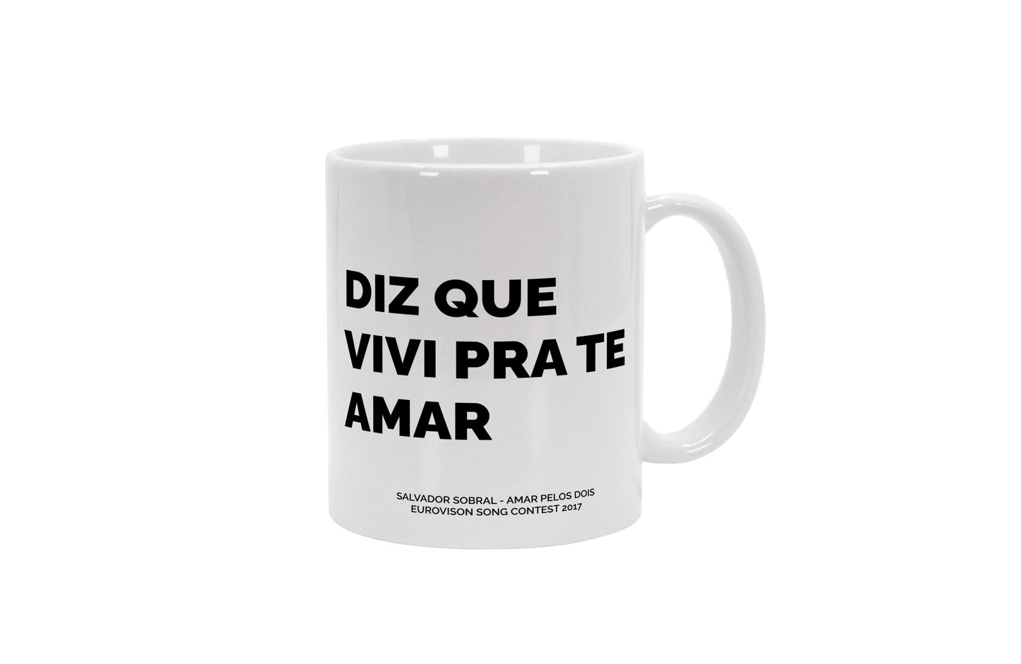 Tasse Salvador Sobral - Amar Pelos Dois (2017)