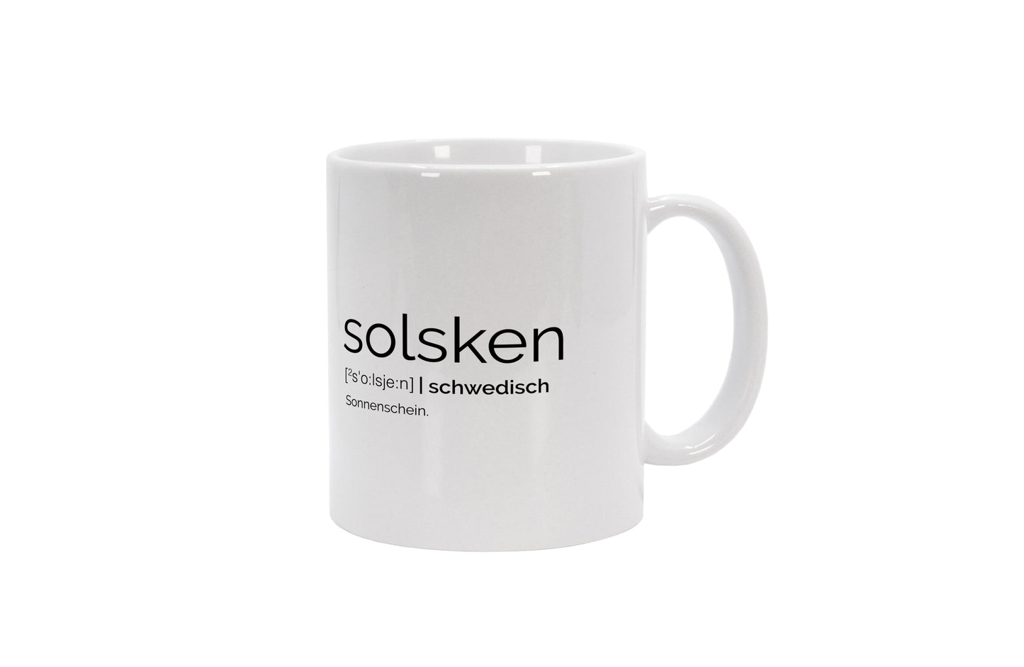 Tasse Solsken