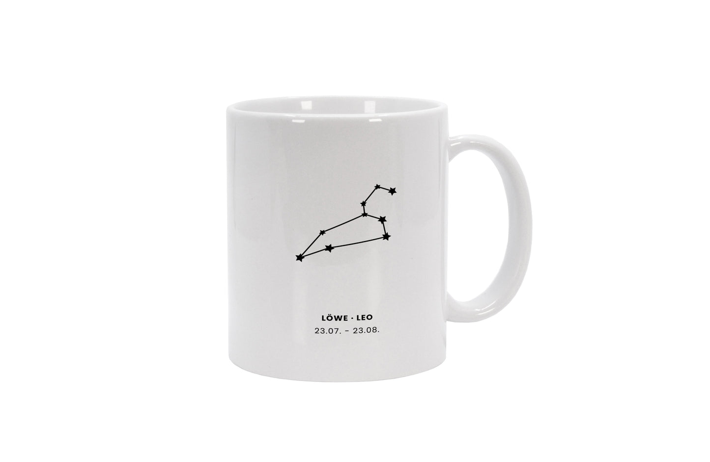 Tasse Sternzeichen Löwe - Konstellation