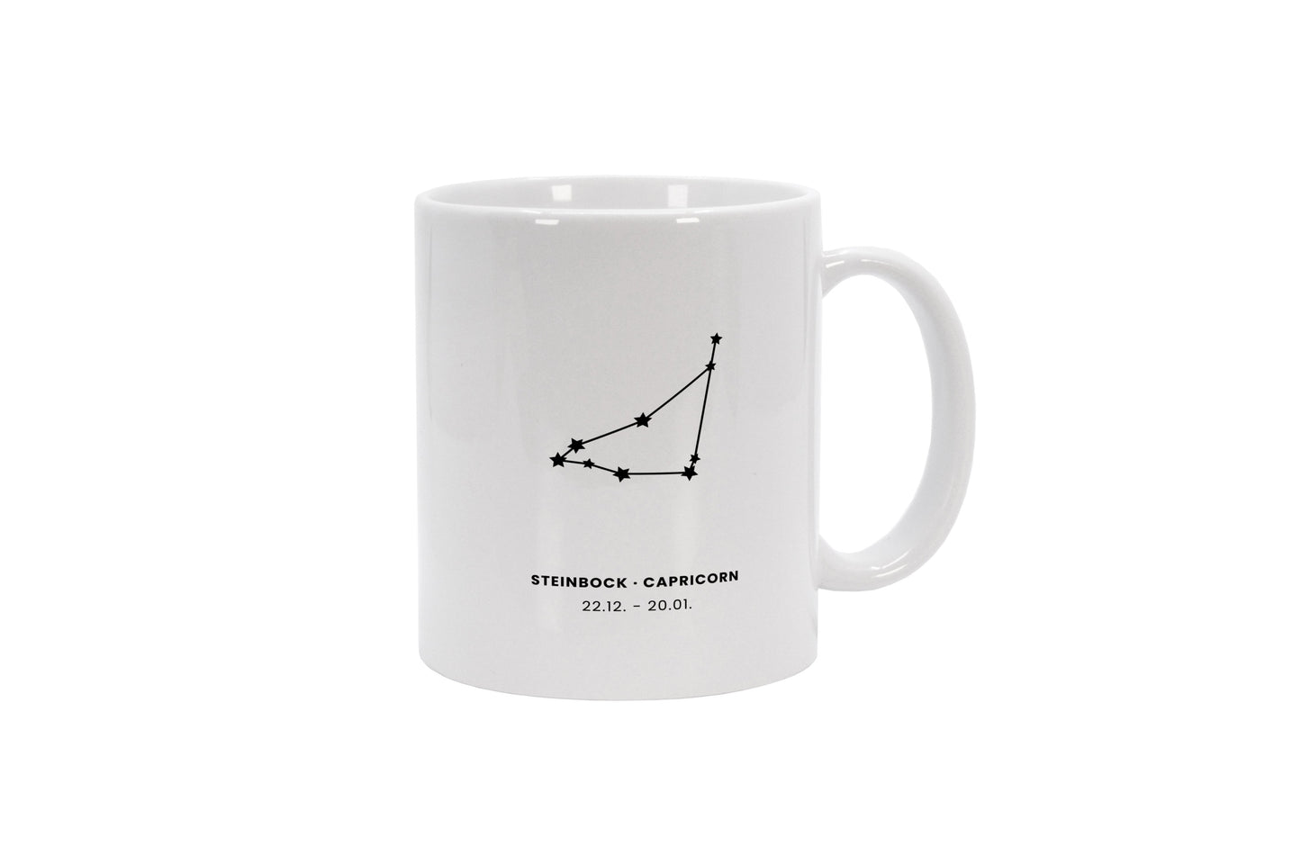 Tasse Sternzeichen Steinbock - Konstellation