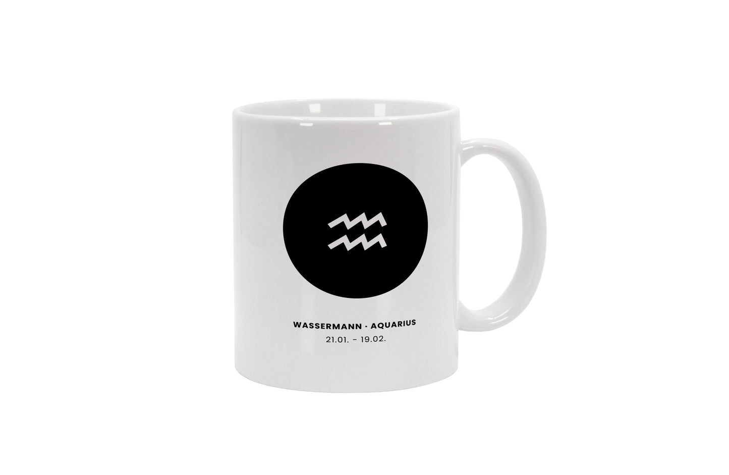 Tasse Sternzeichen Wassermann - Symbol