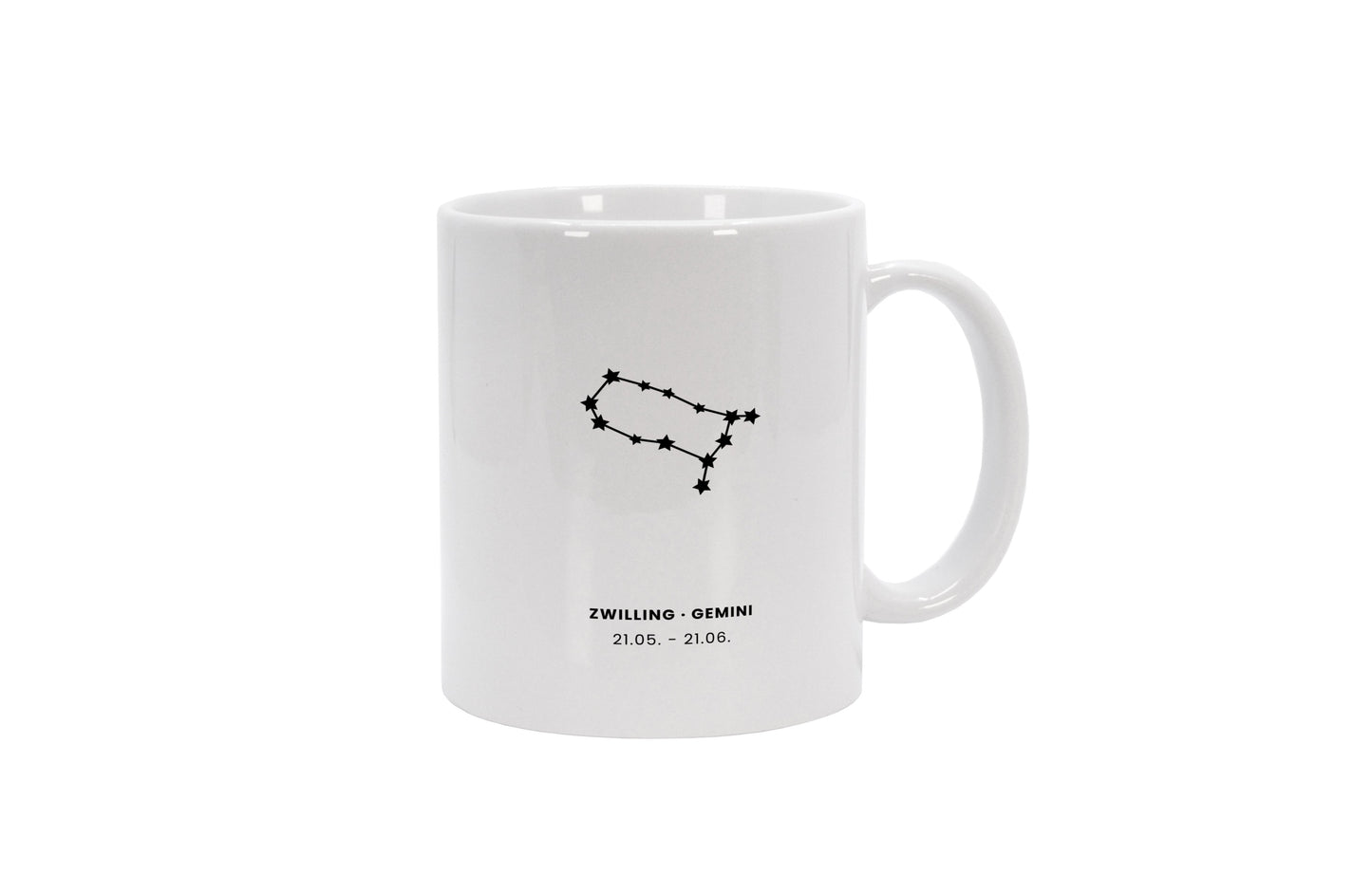 Tasse Sternzeichen Zwilling - Konstellation