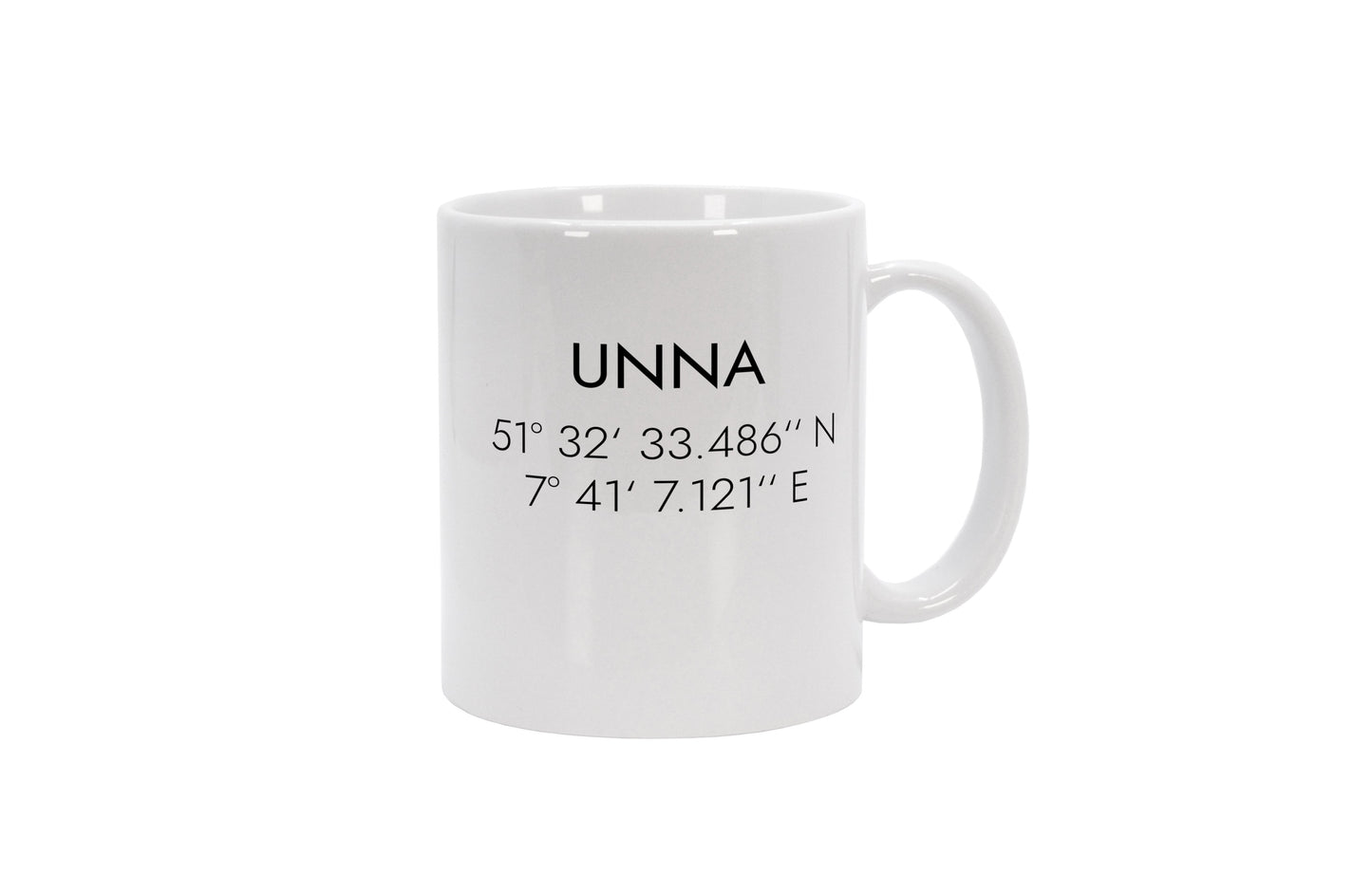Tasse Unna Koordinaten #1