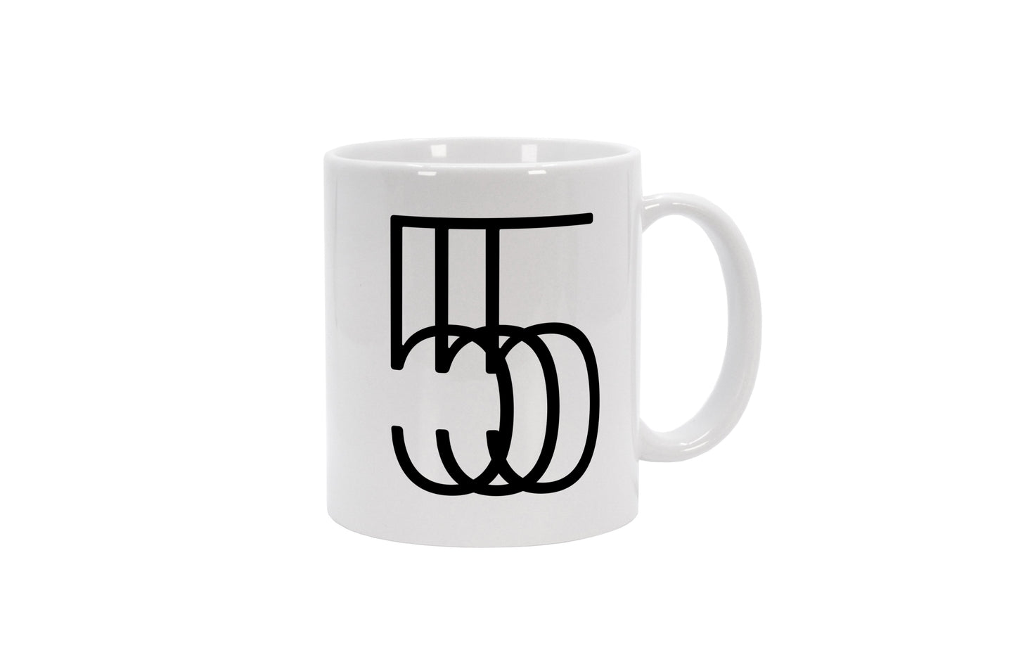 Tasse Ziffer 5 - Triple