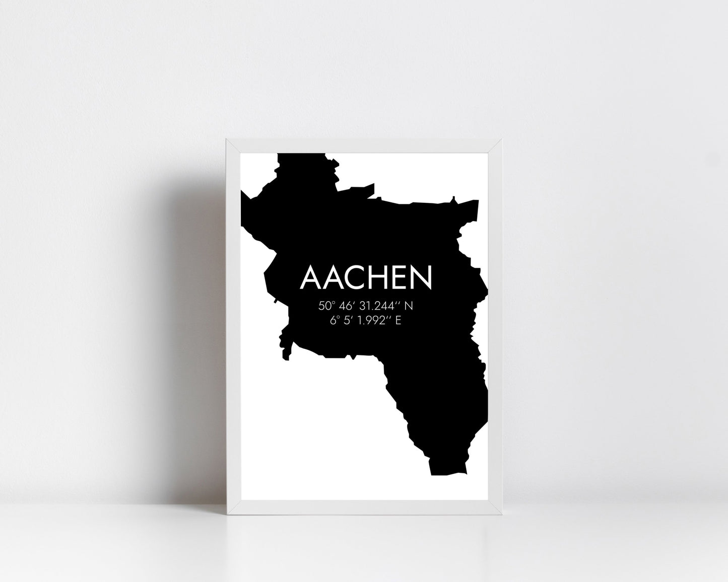 Poster Aachen Koordinaten #5