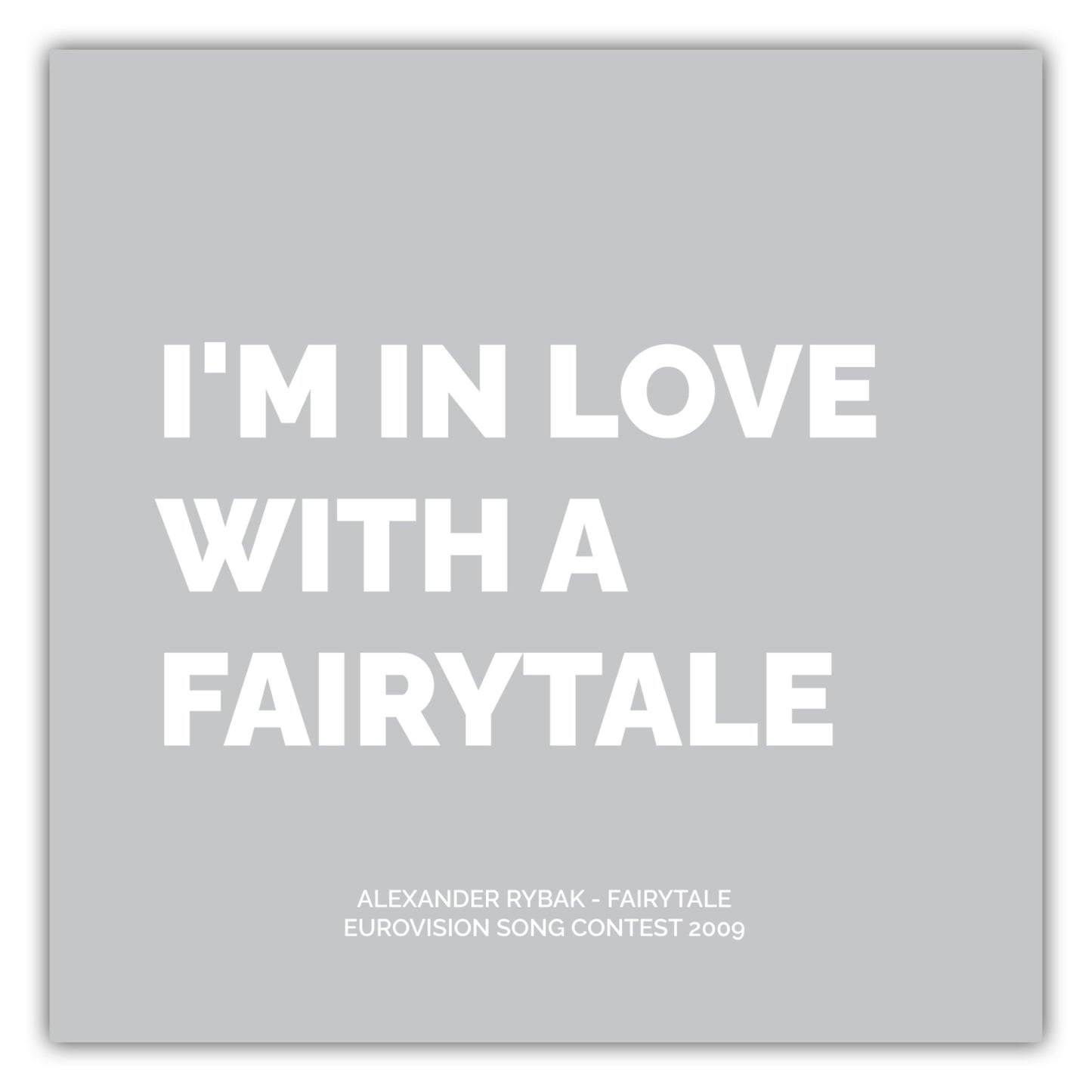 Poster Alexander Rybak - Fairytale (2009)