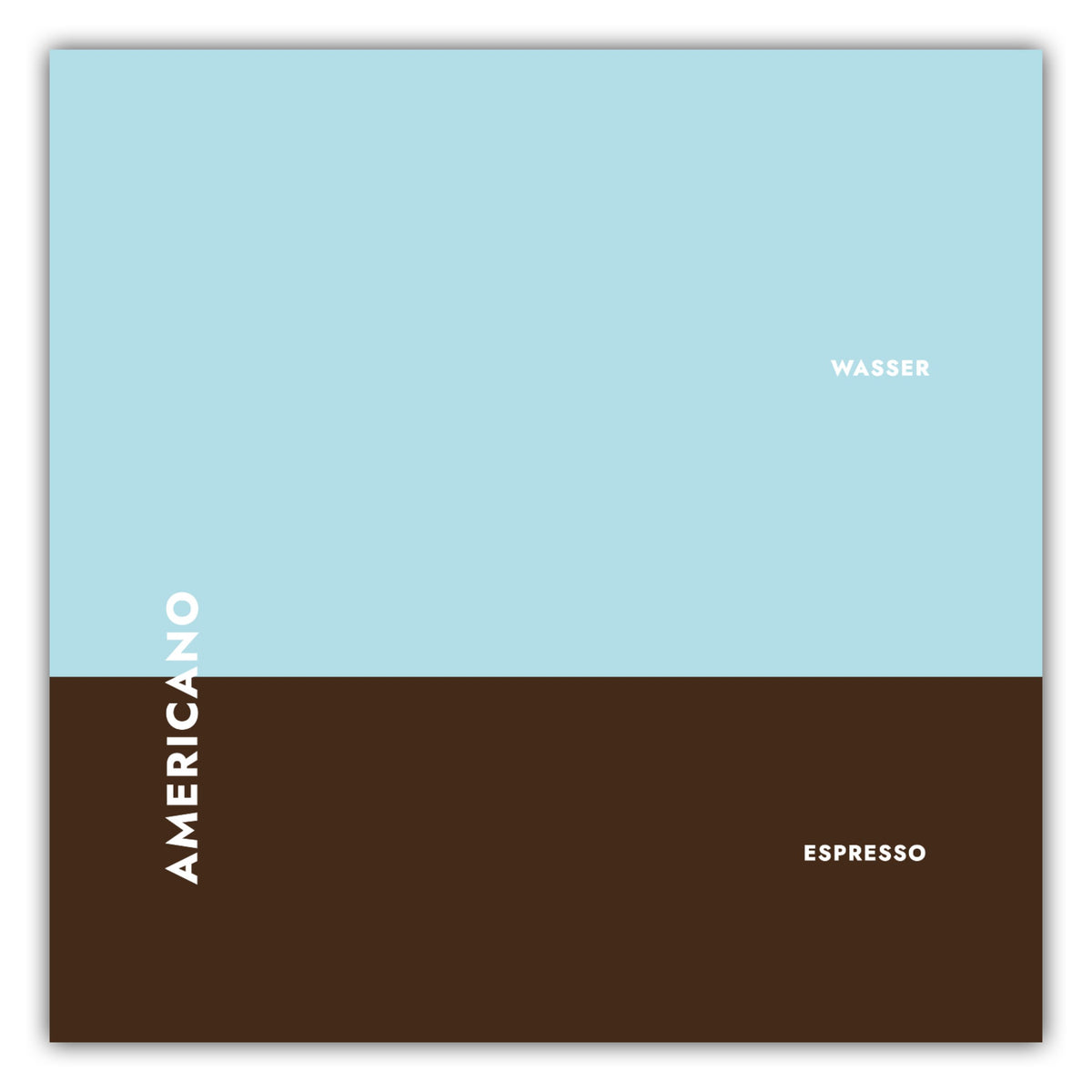 Poster Americano