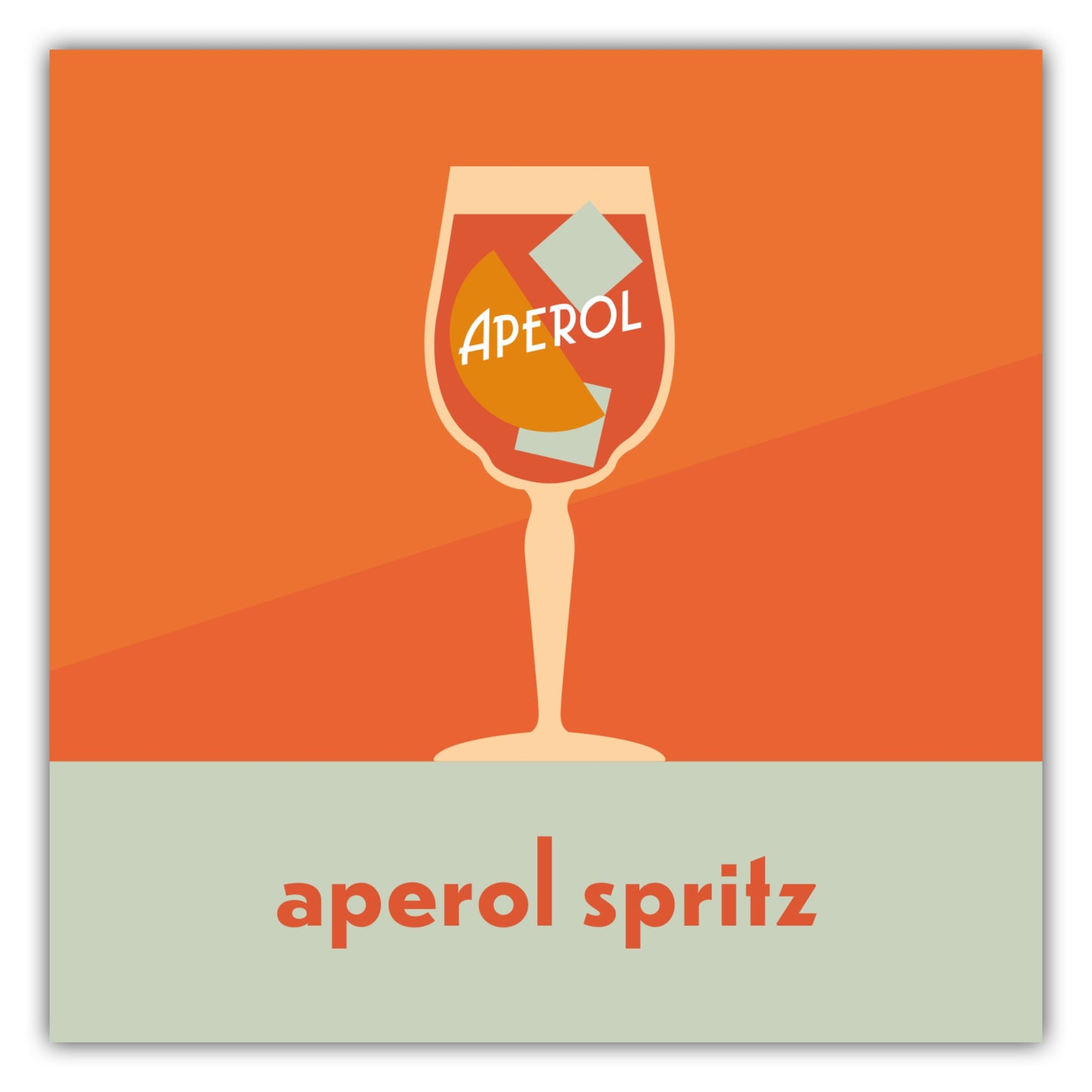Poster Aperol Spritz Retro - La Dolce Vita Collection