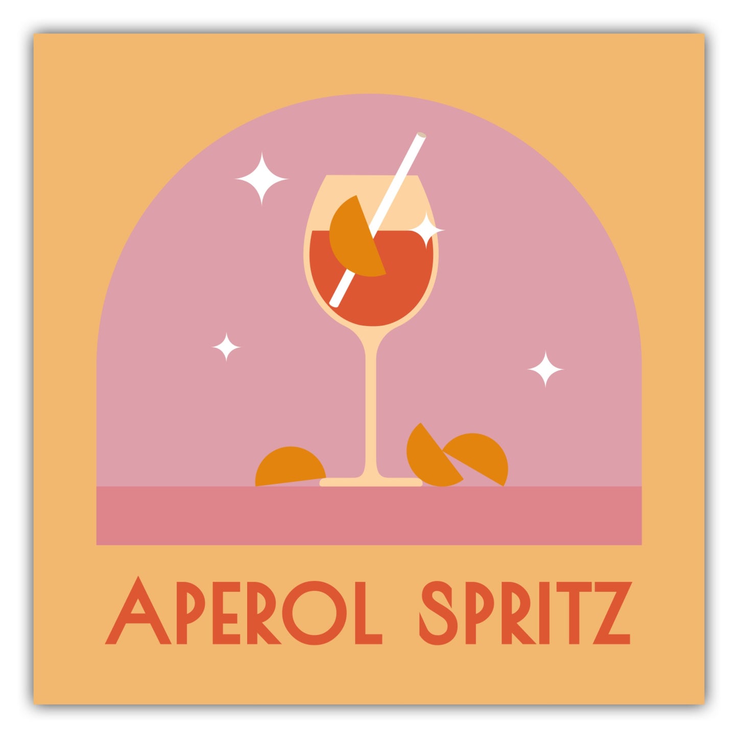 Poster Aperol Spritz Sparkle - La Dolce Vita Collection