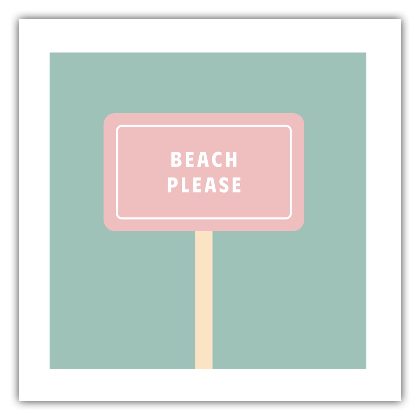 Poster Beach Please - Dreamy Dutch Collection