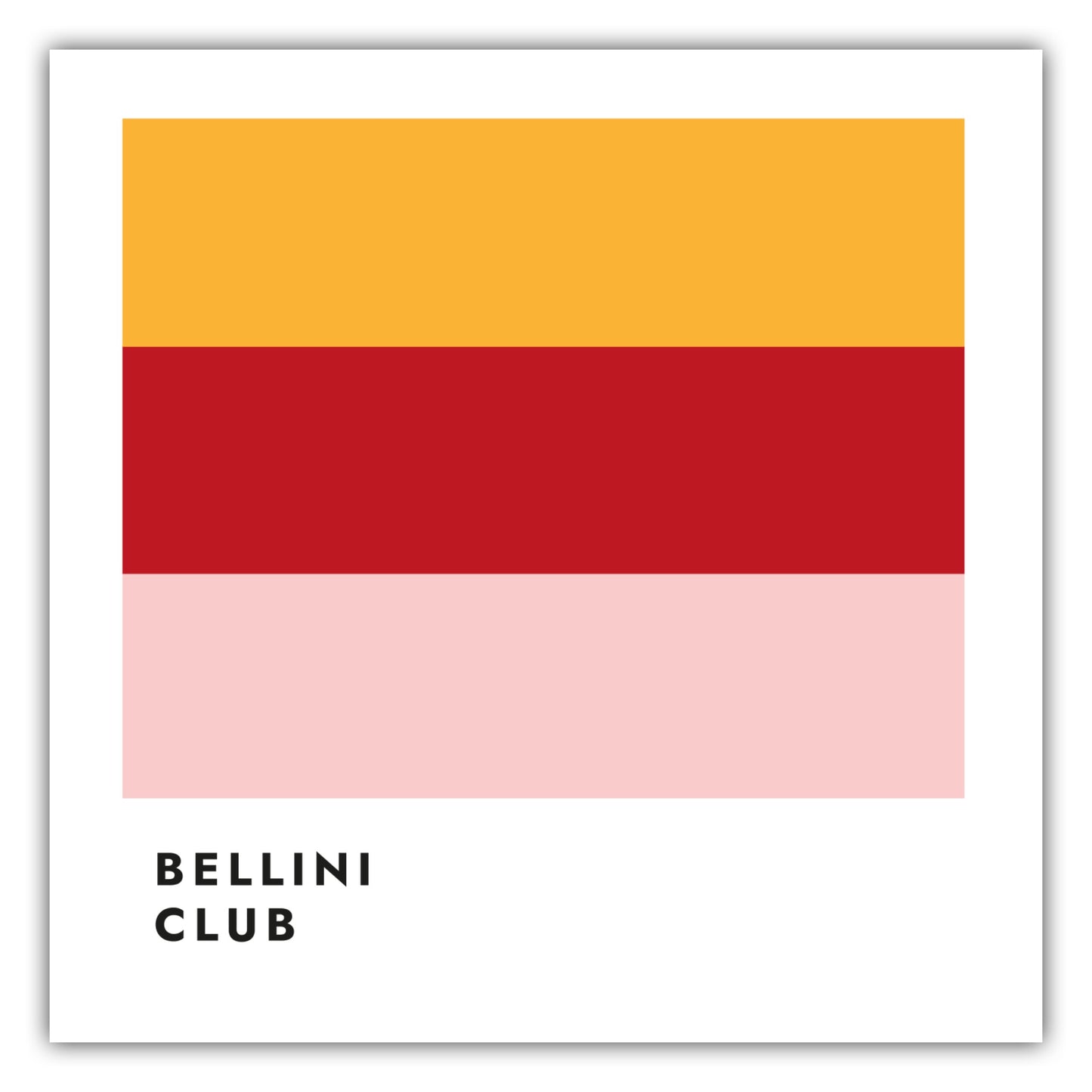Poster Bellini Club