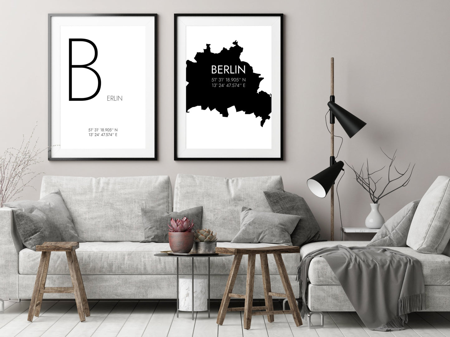 Poster Berlin Koordinaten #5