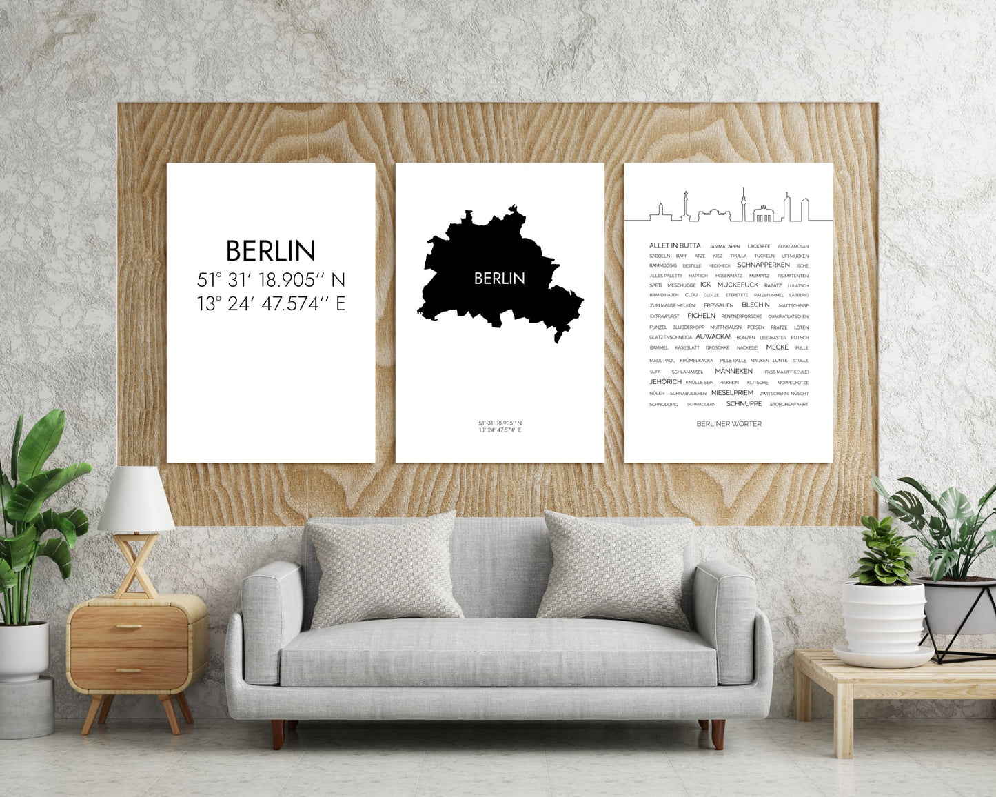 Poster Berlin Koordinaten #6