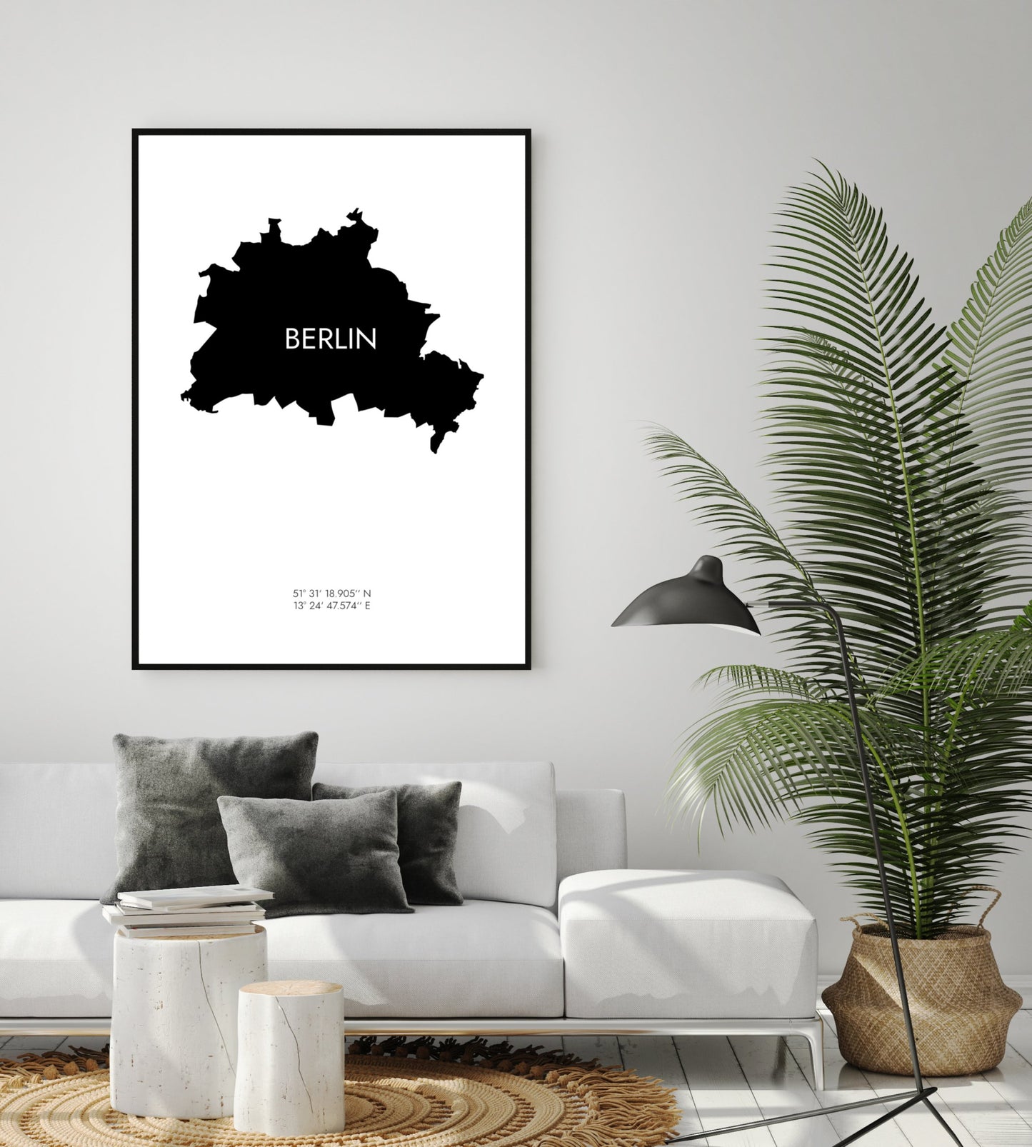 Poster Berlin Koordinaten #6