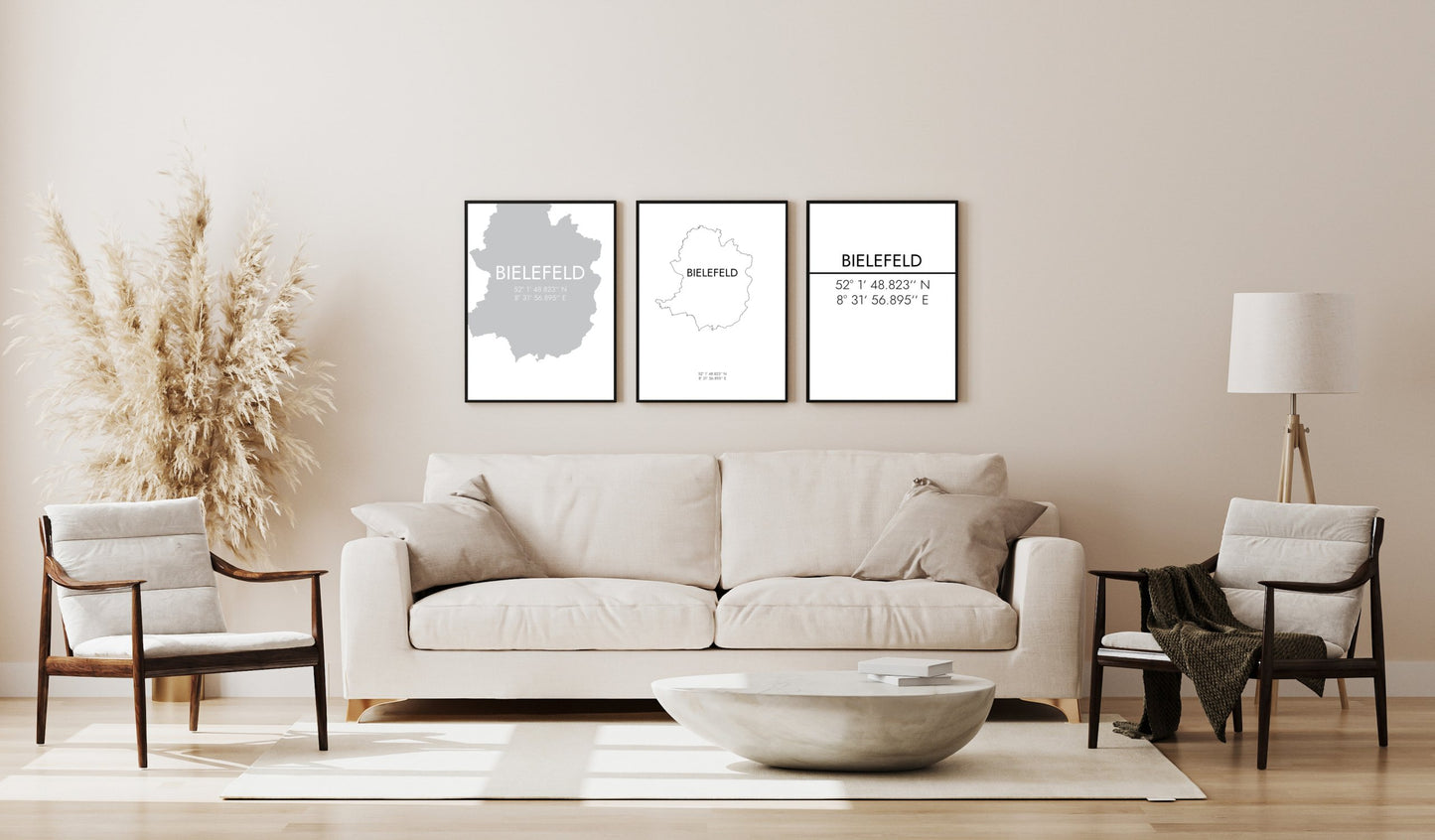 Poster Bielefeld Koordinaten #2