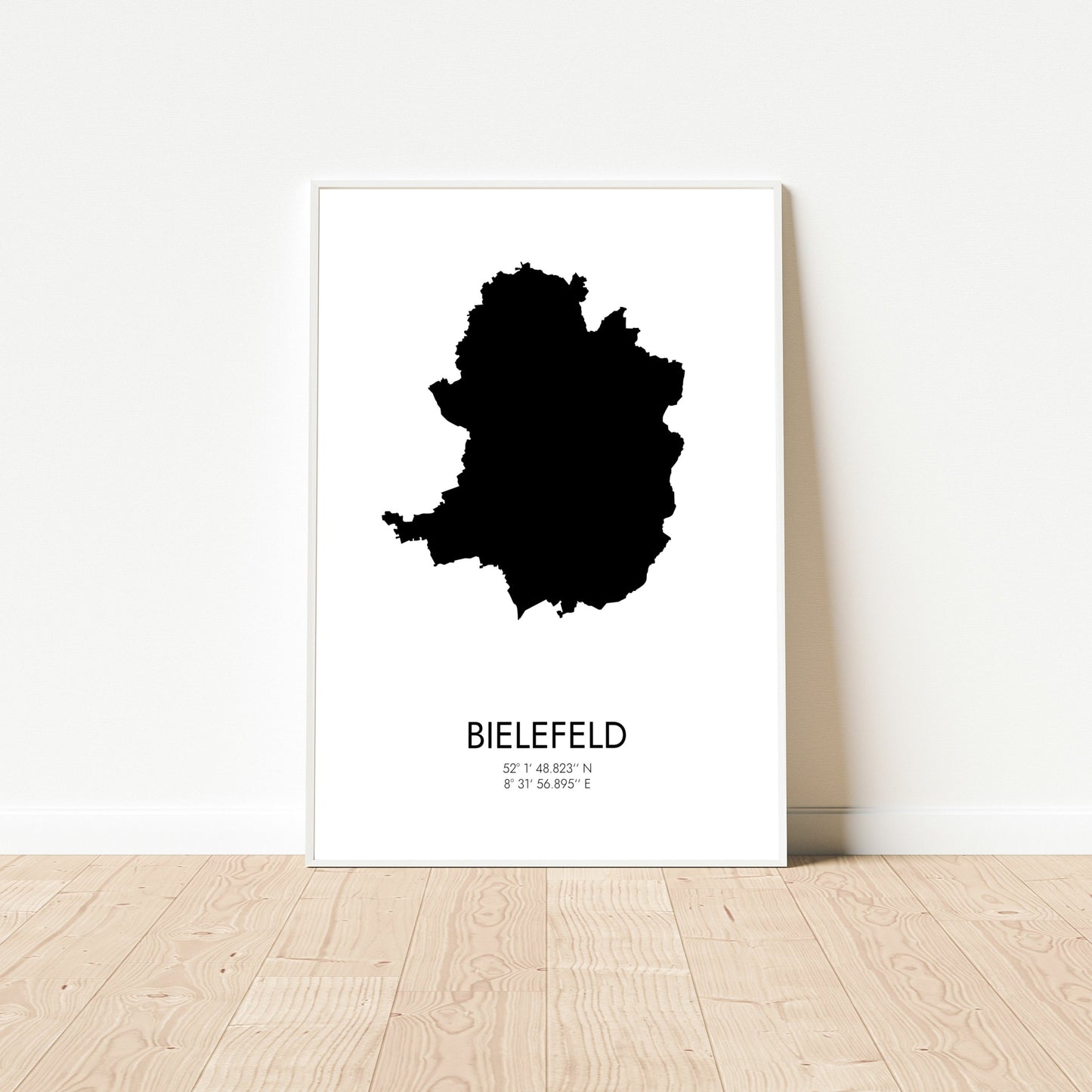 Poster Bielefeld Koordinaten #3