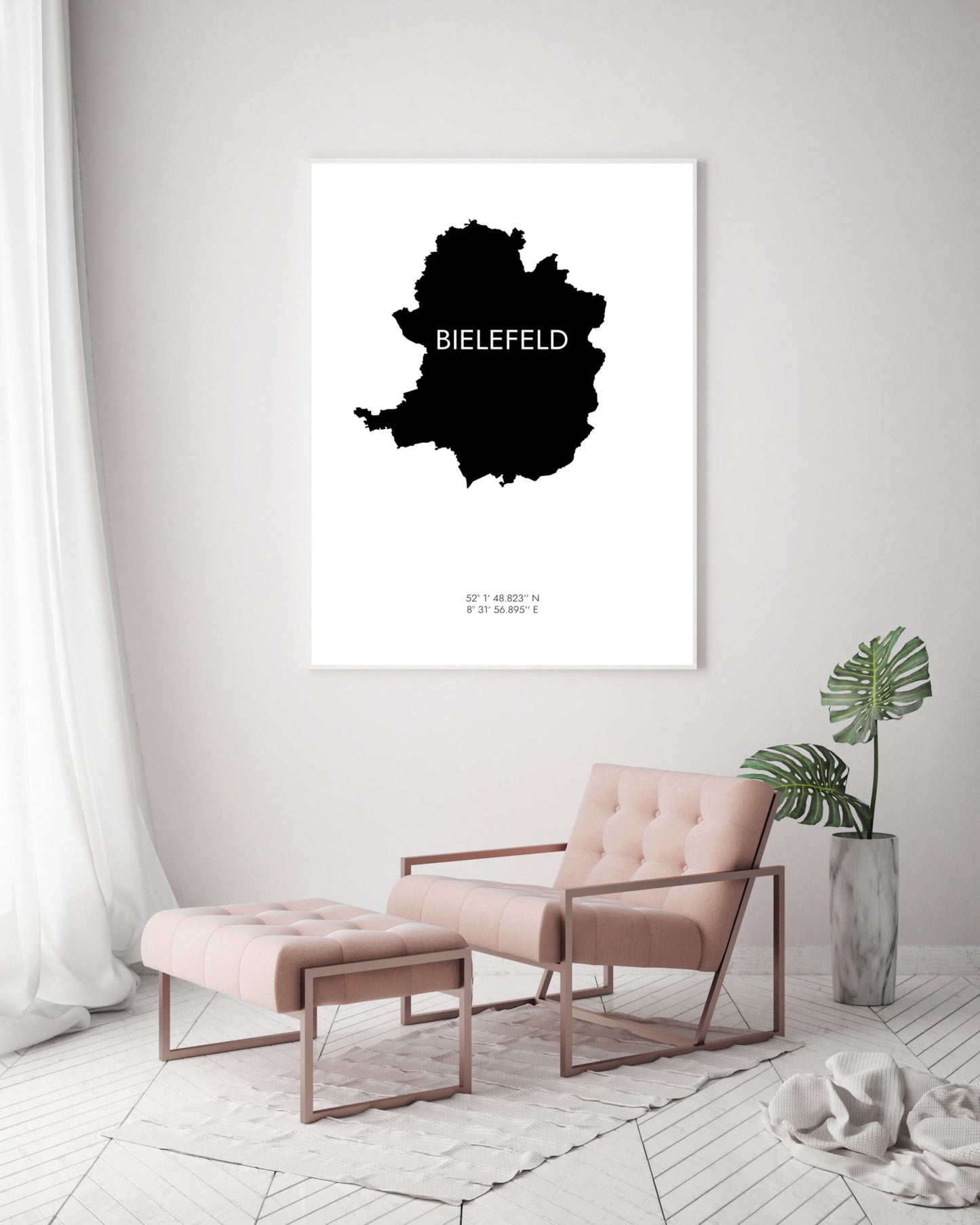 Poster Bielefeld Koordinaten #6