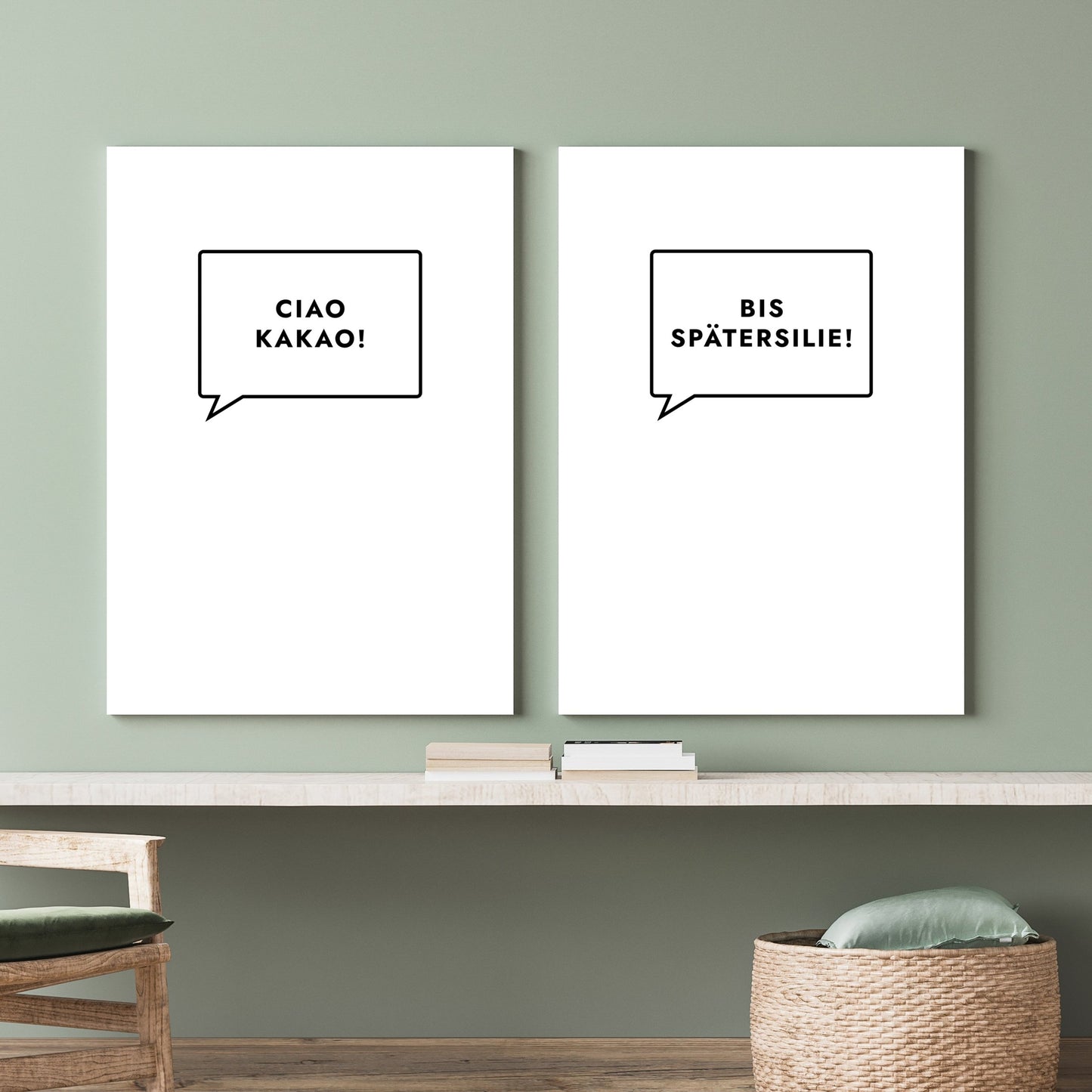 Poster Bis Spätersilie!