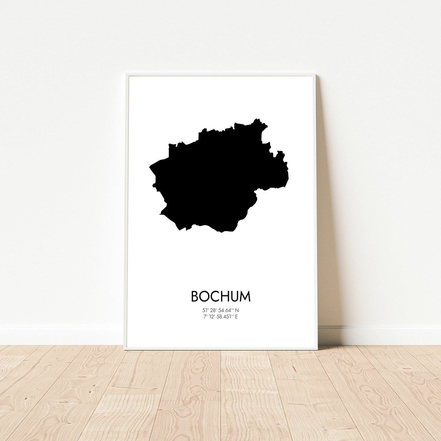 Poster Bochum Koordinaten #3