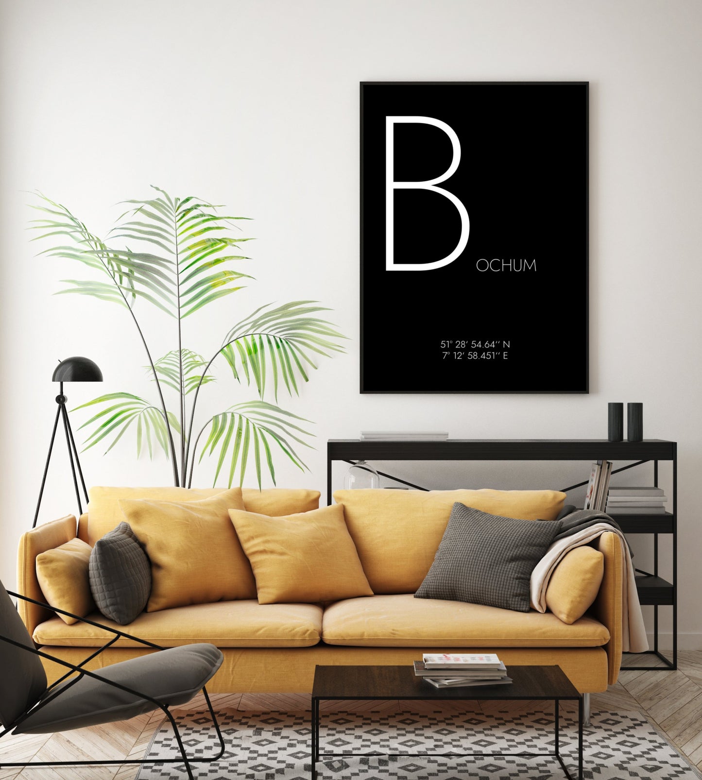 Poster Bochum Koordinaten #4