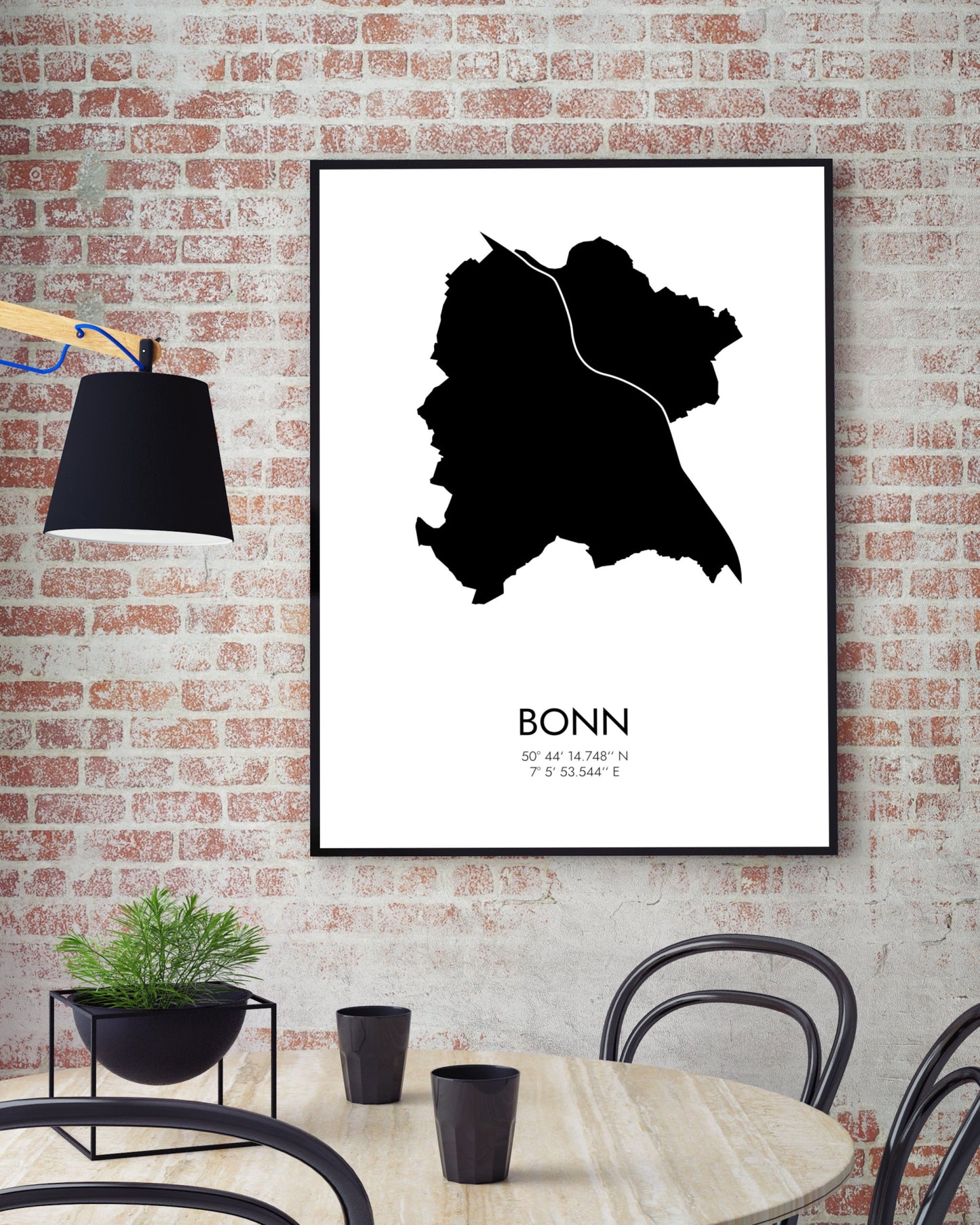 Poster Bonn Koordinaten #3