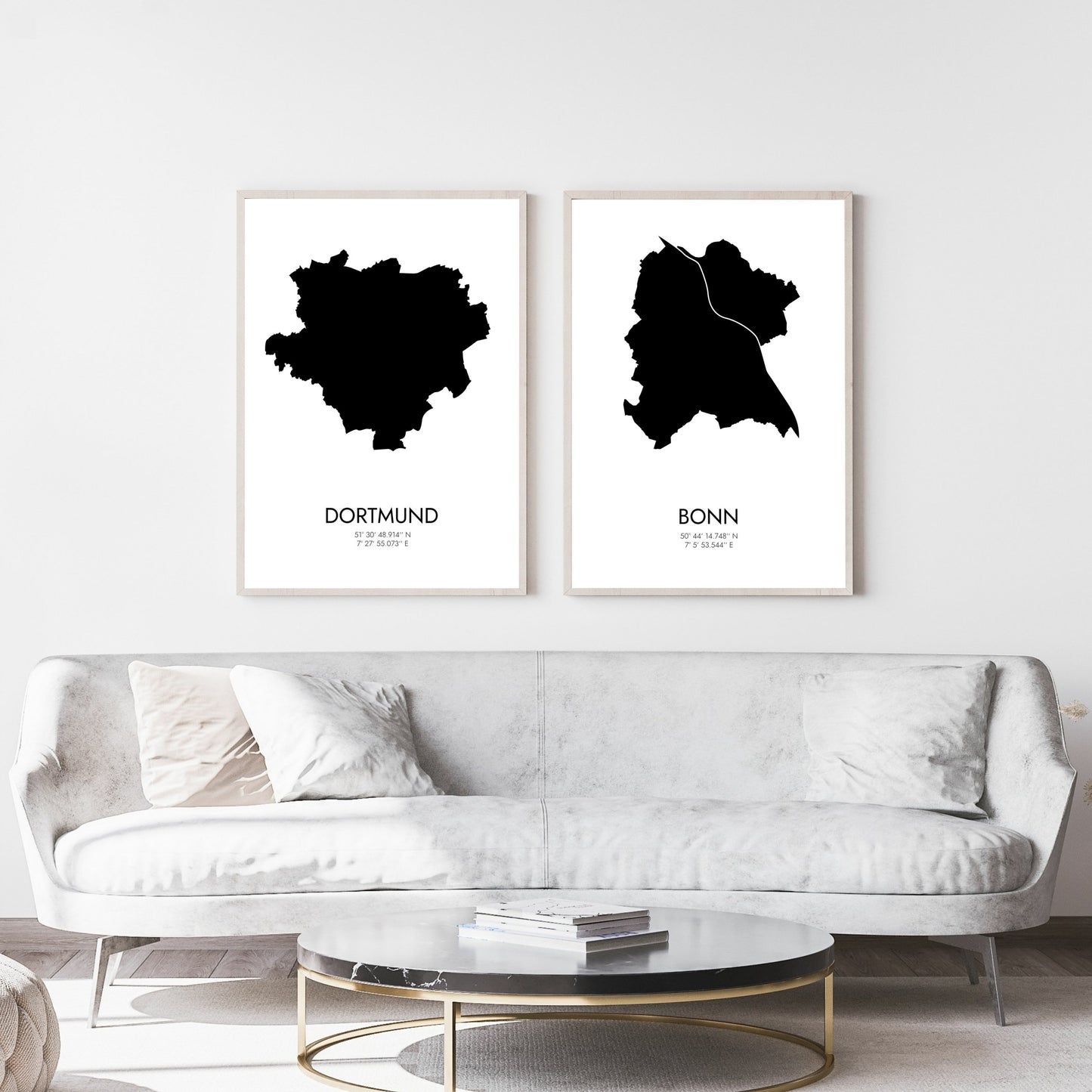 Poster Bonn Koordinaten #3