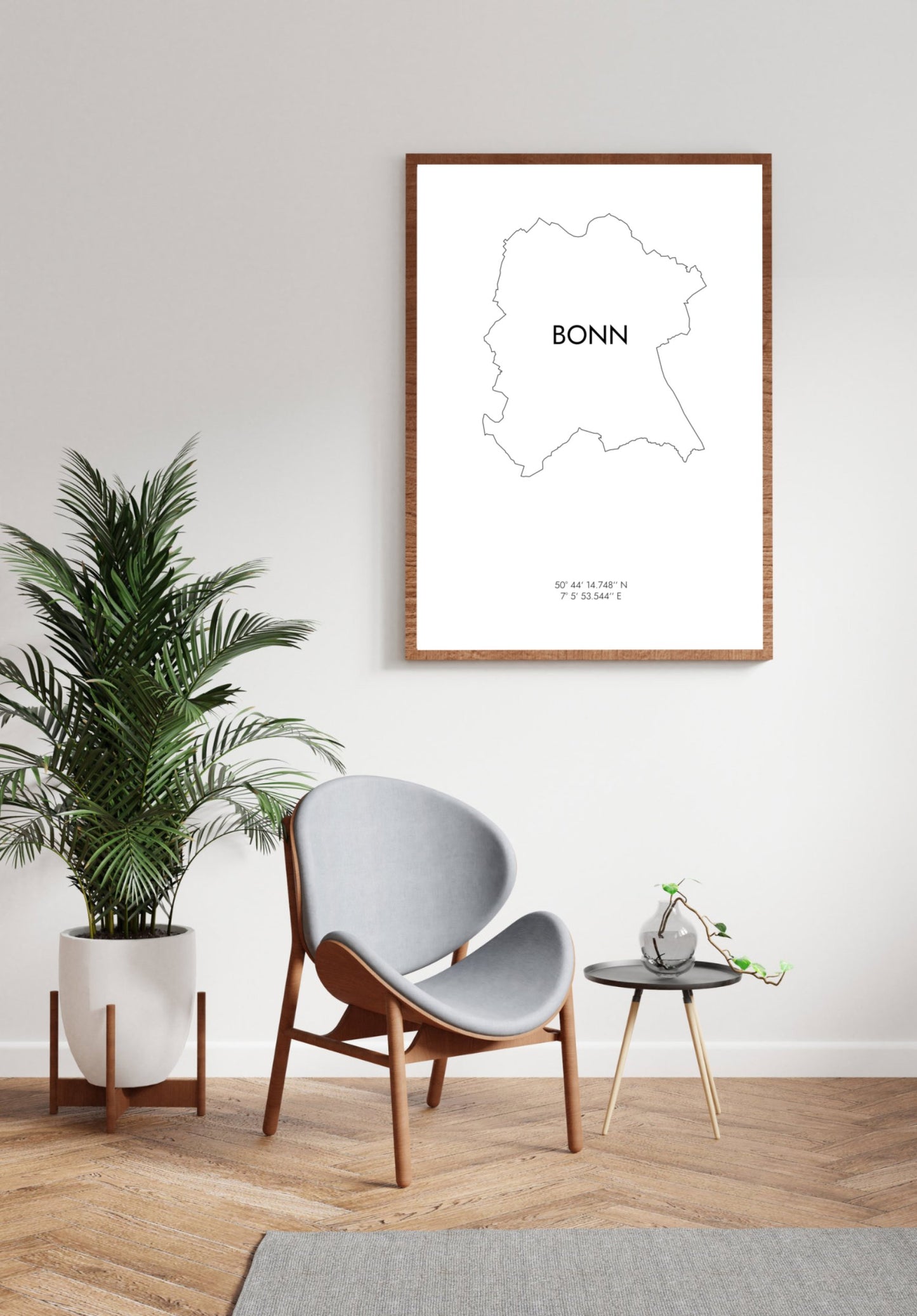 Poster Bonn Koordinaten #8