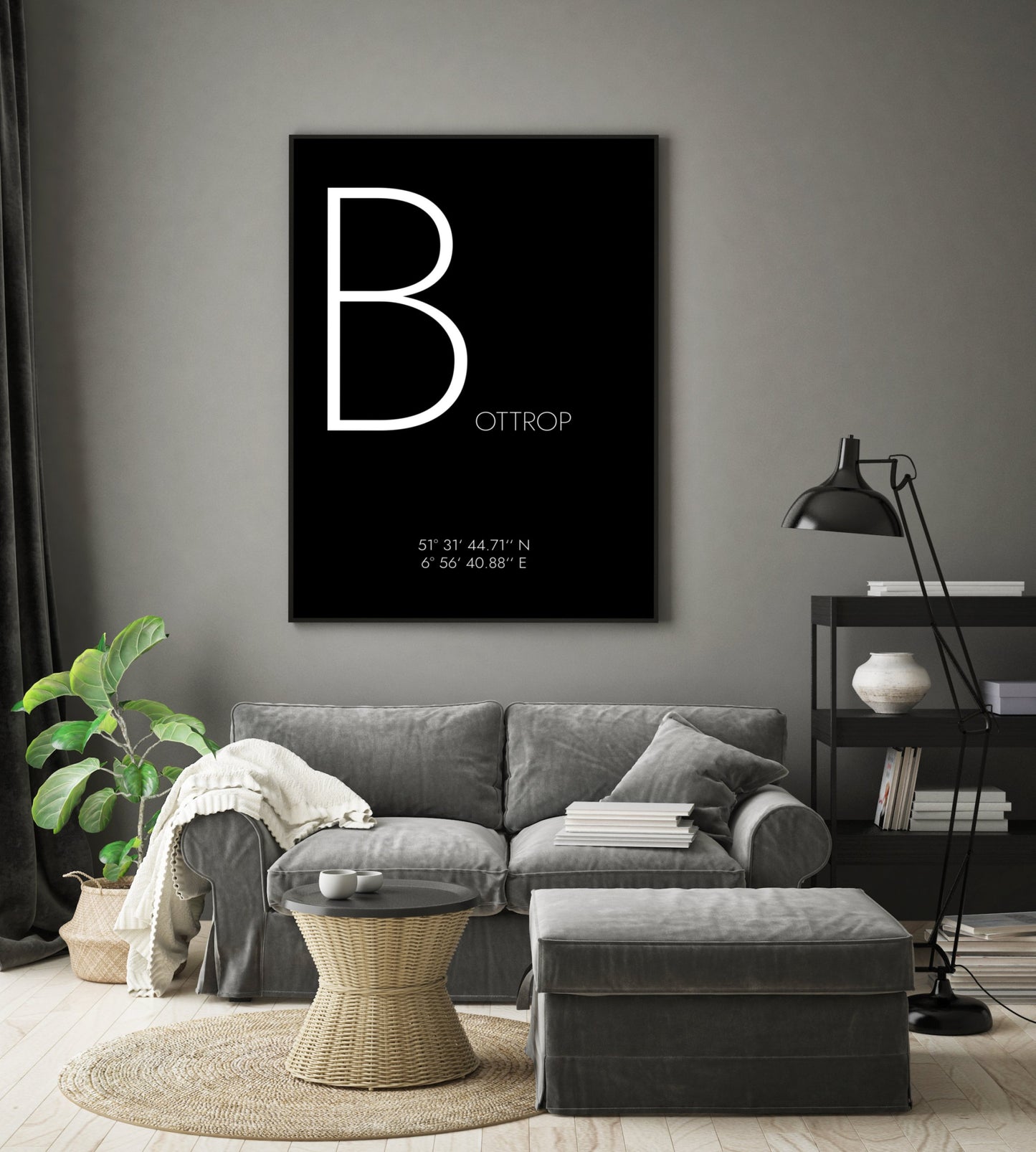 Poster Bottrop Koordinaten #4