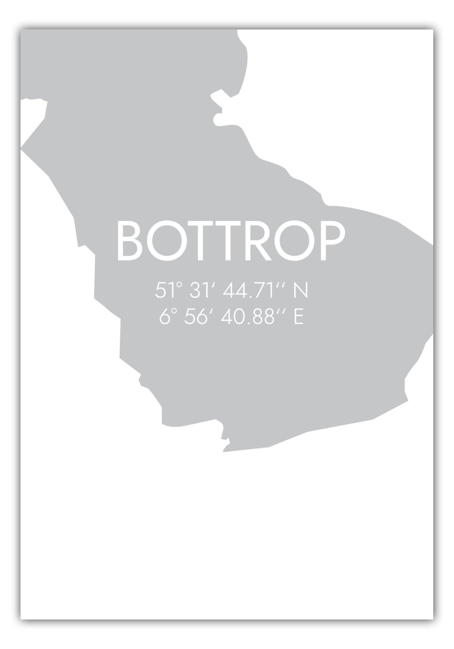 Poster Bottrop Koordinaten #5
