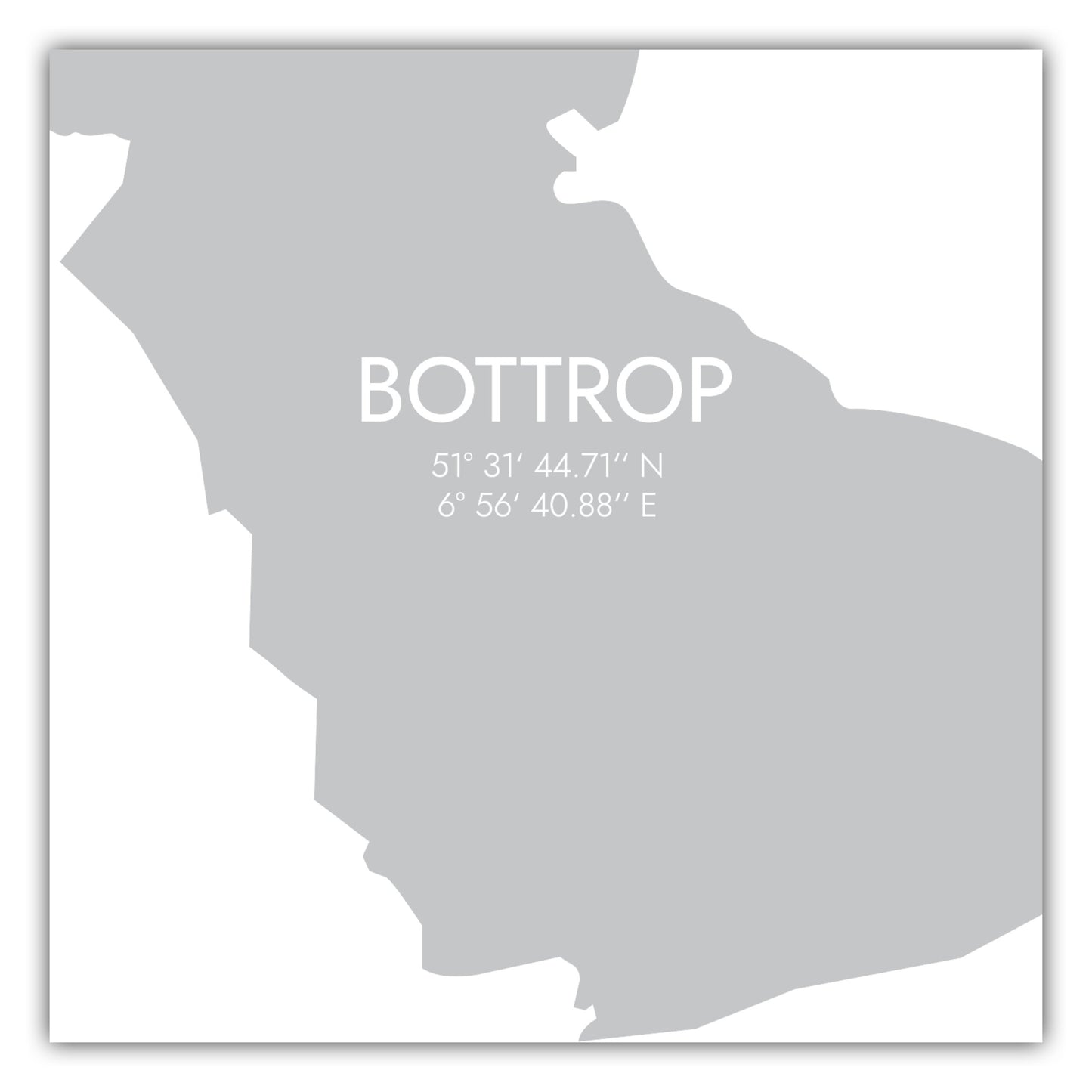 Poster Bottrop Koordinaten #5