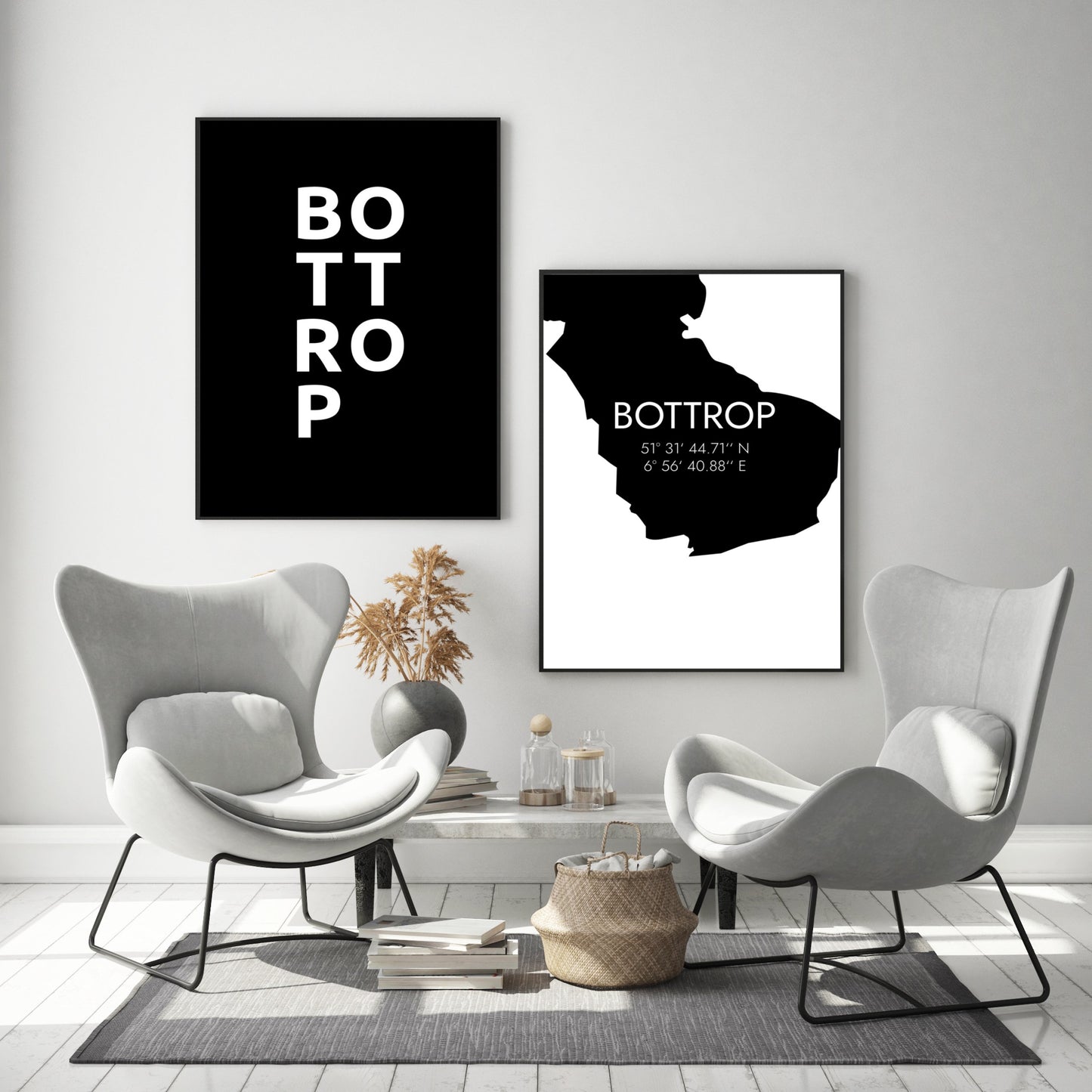 Poster Bottrop Koordinaten #5