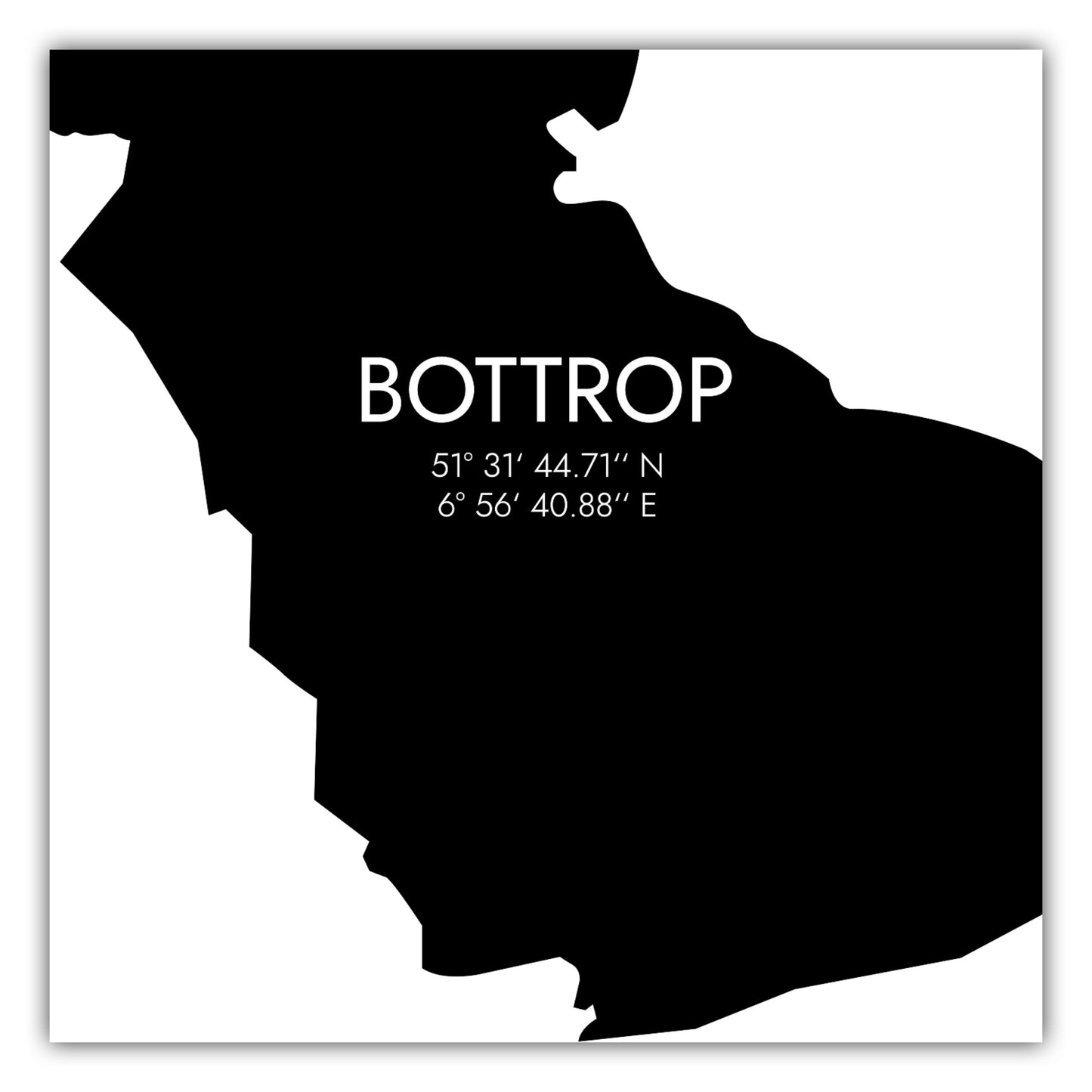 Poster Bottrop Koordinaten #5