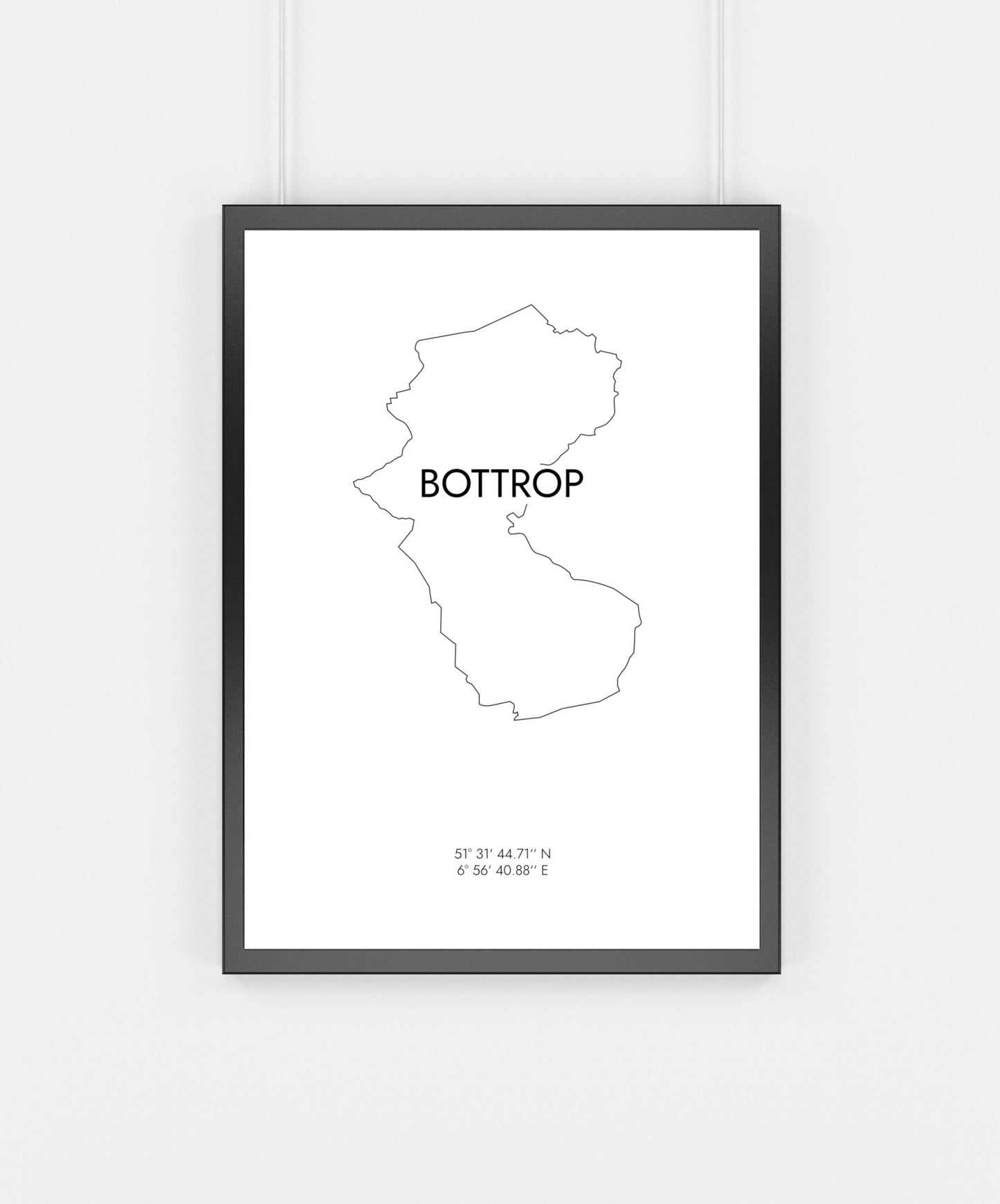 Poster Bottrop Koordinaten #8