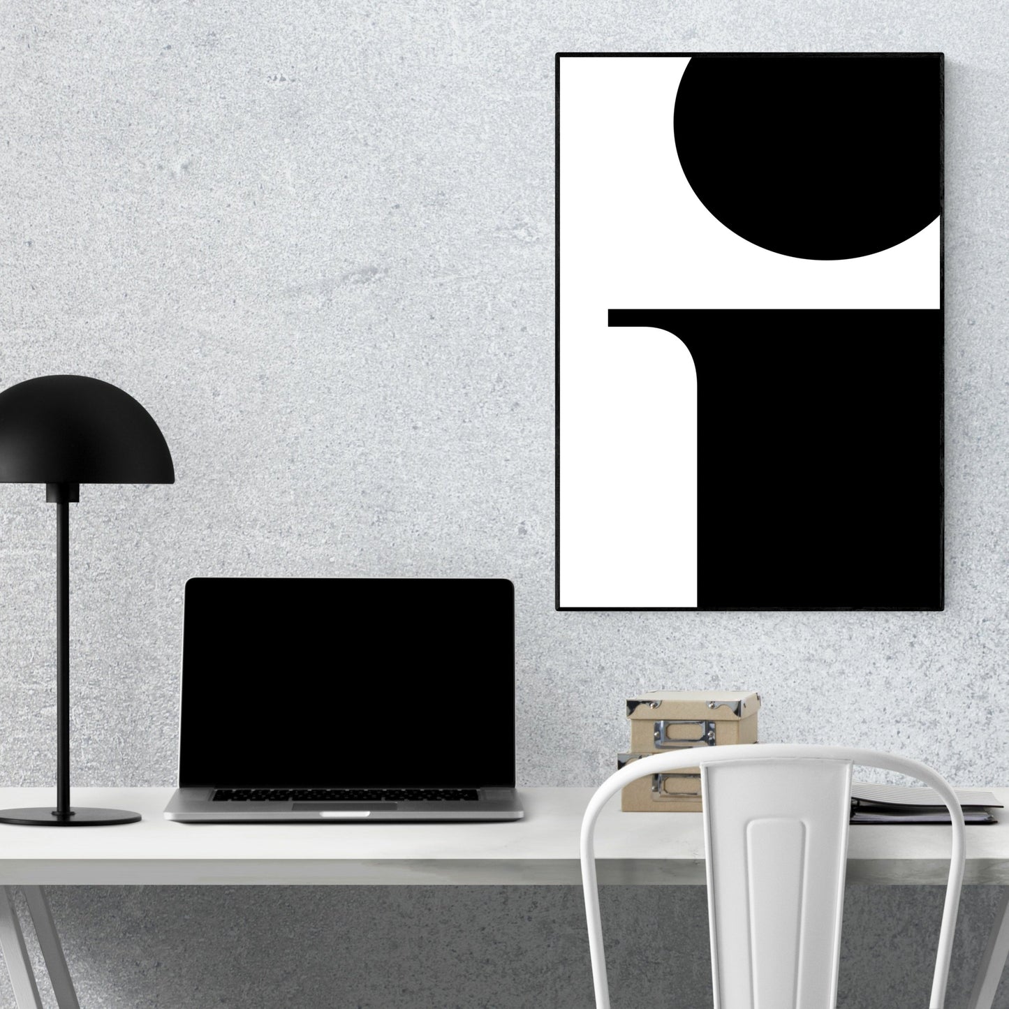 Poster Buchstabe I - Serif