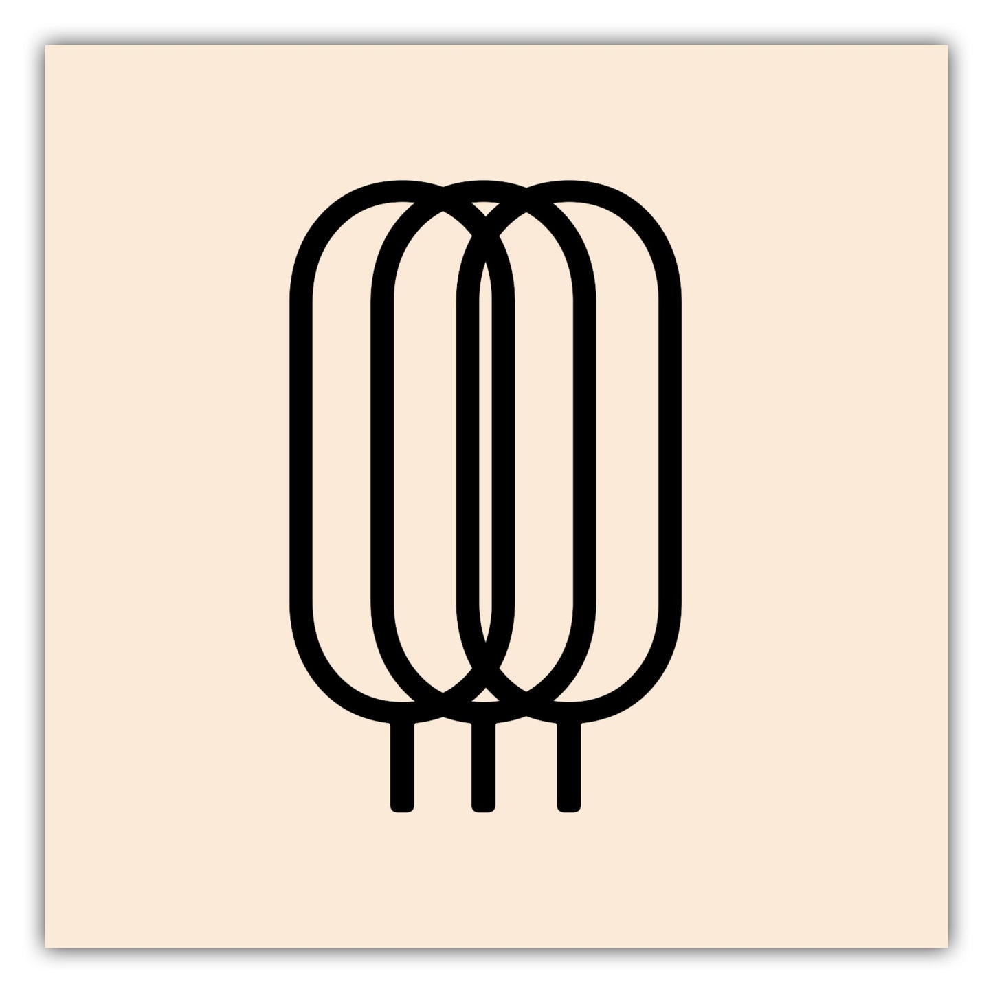 Poster Buchstabe Q