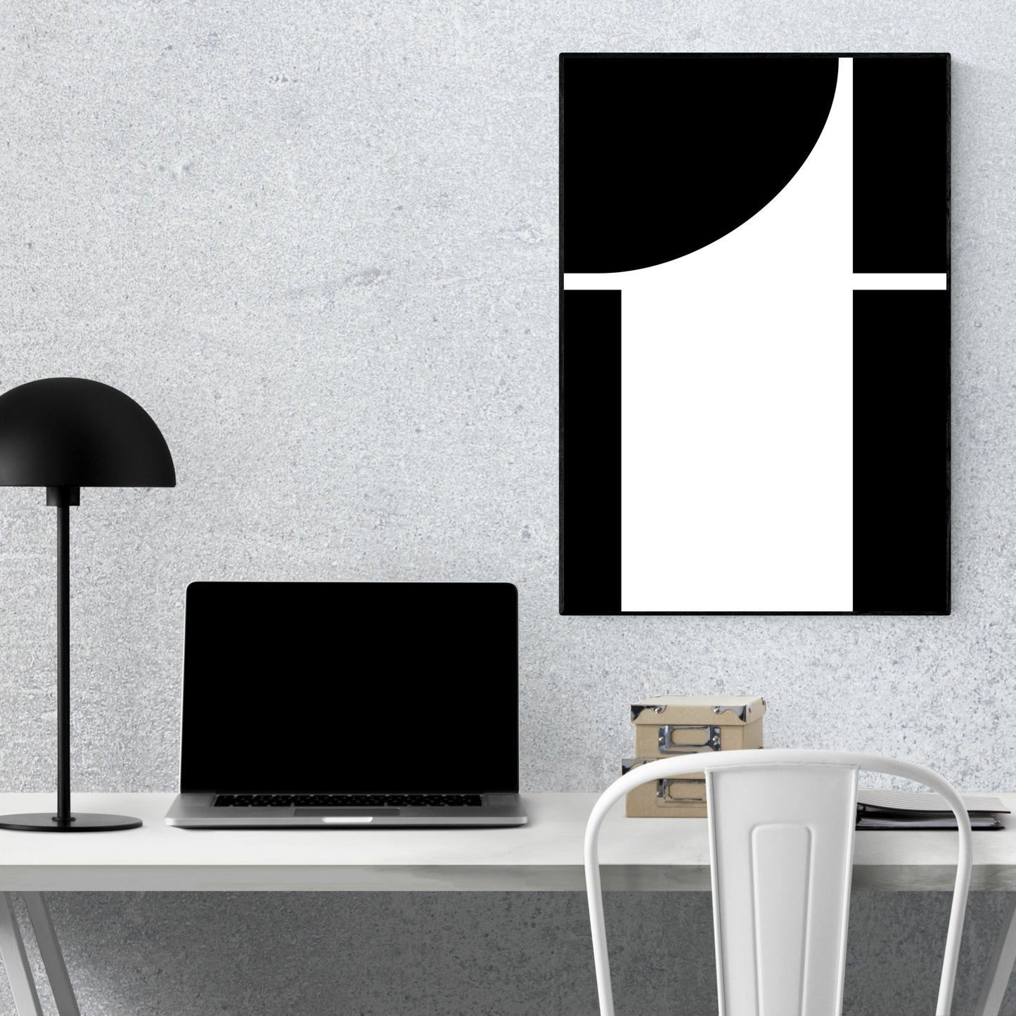 Poster Buchstabe T - Serif