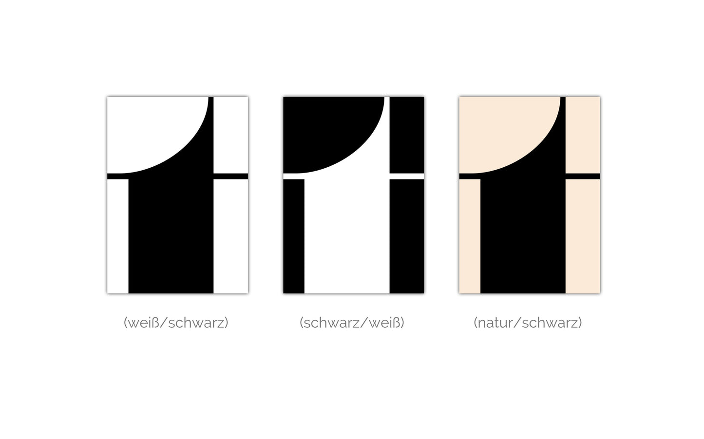 Poster Buchstabe T - Serif