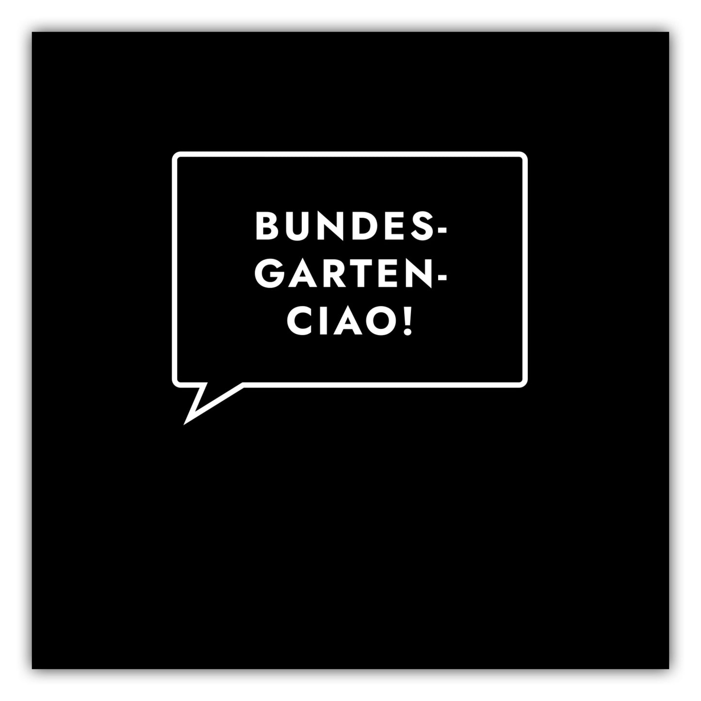 Poster Bundesgartenciao!